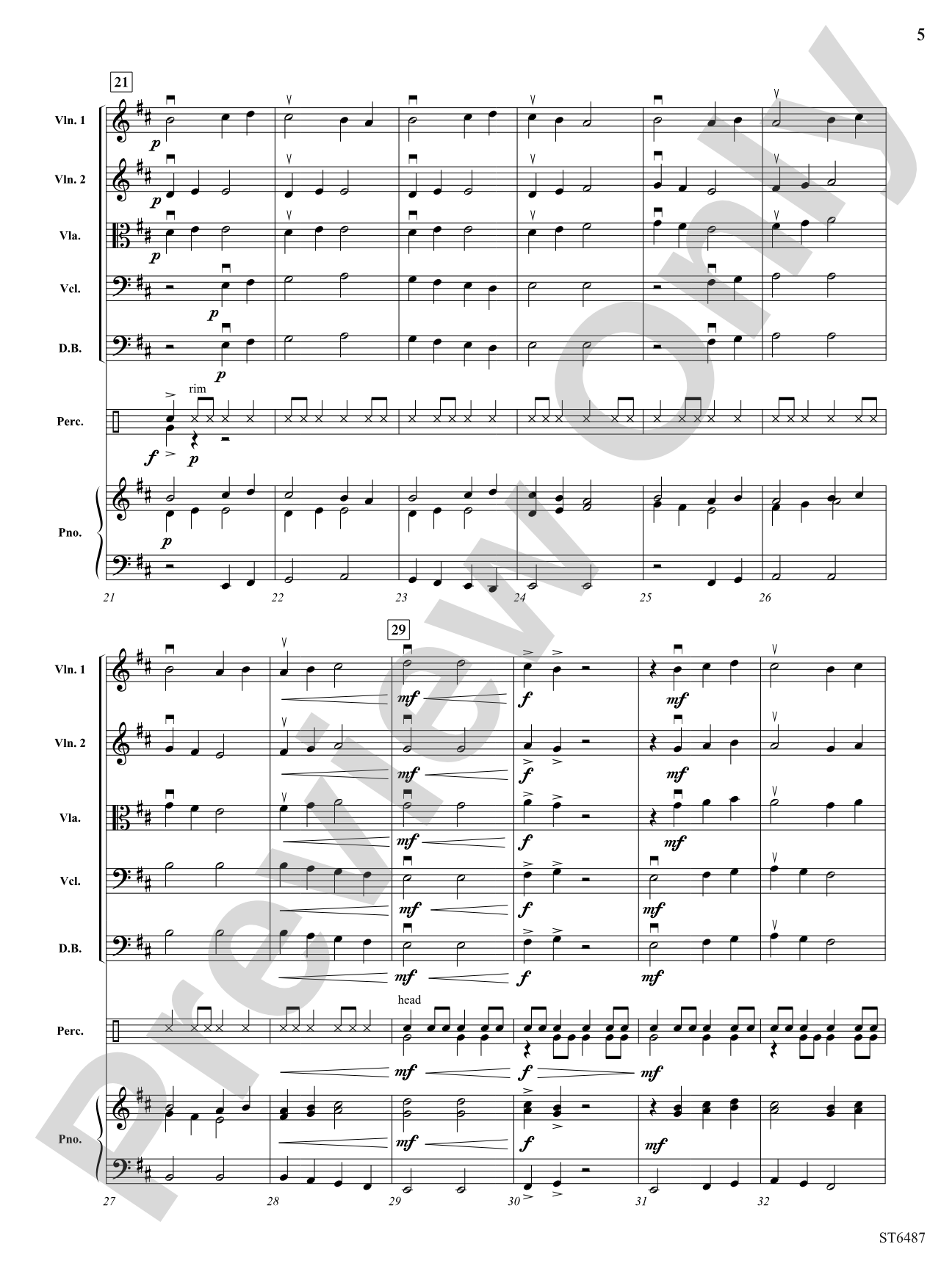 Instinct: String Orchestra Conductor Score & Parts