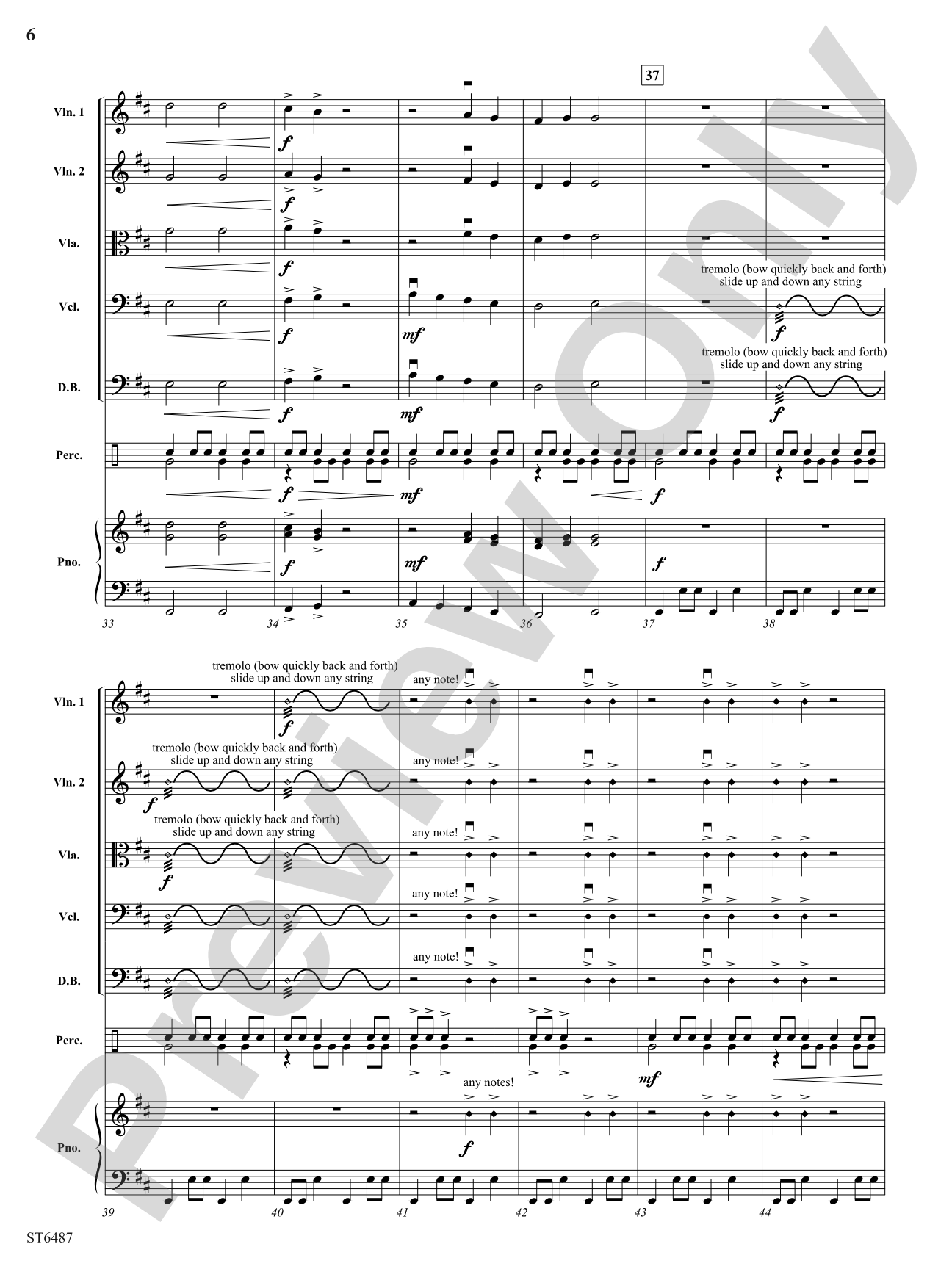 Instinct: String Orchestra Conductor Score & Parts