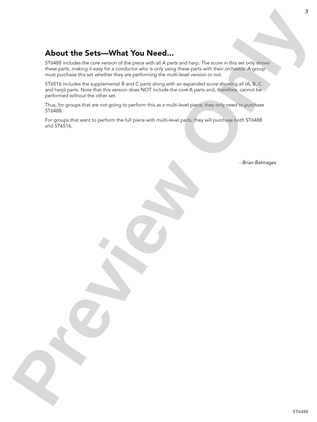 Greater Than...: String Orchestra Conductor Score & Parts