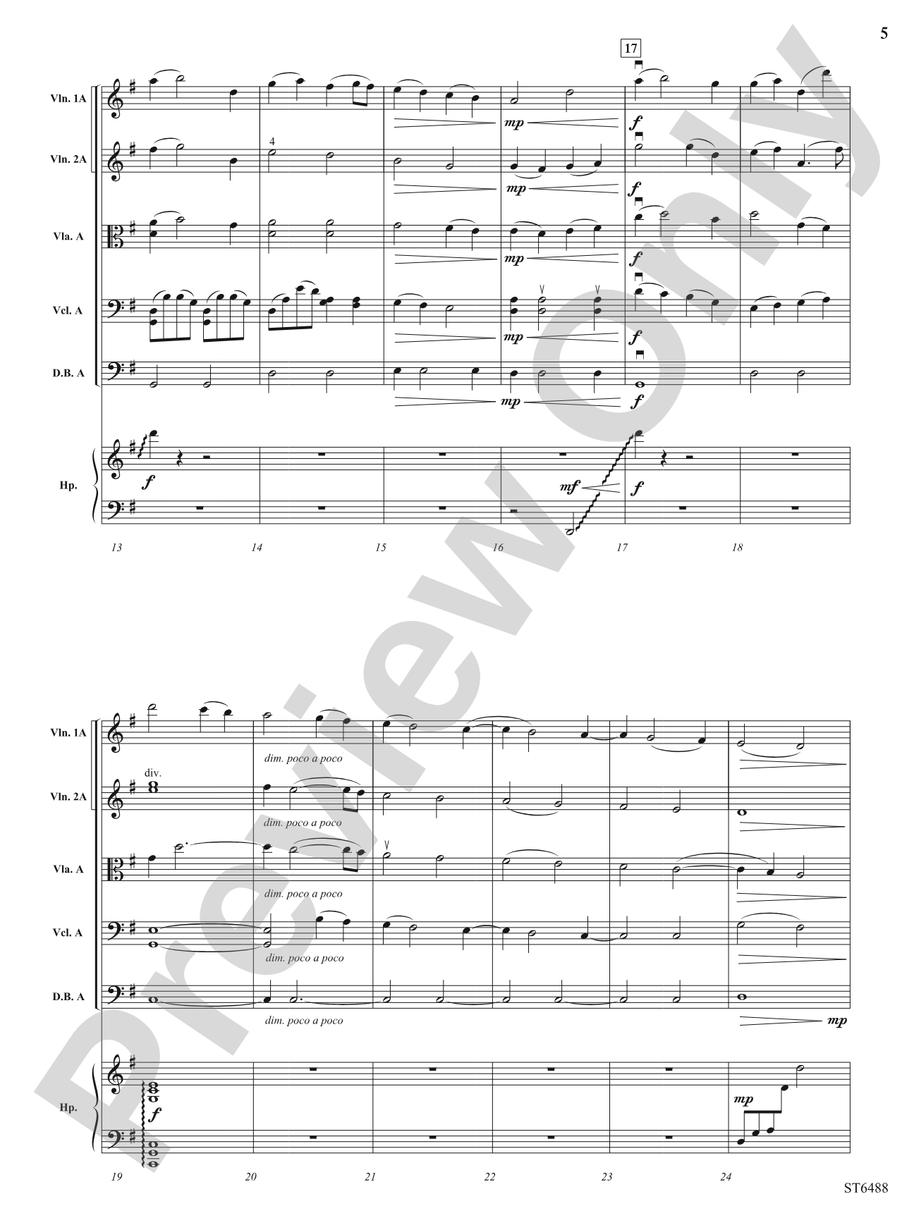 Greater Than...: String Orchestra Conductor Score & Parts