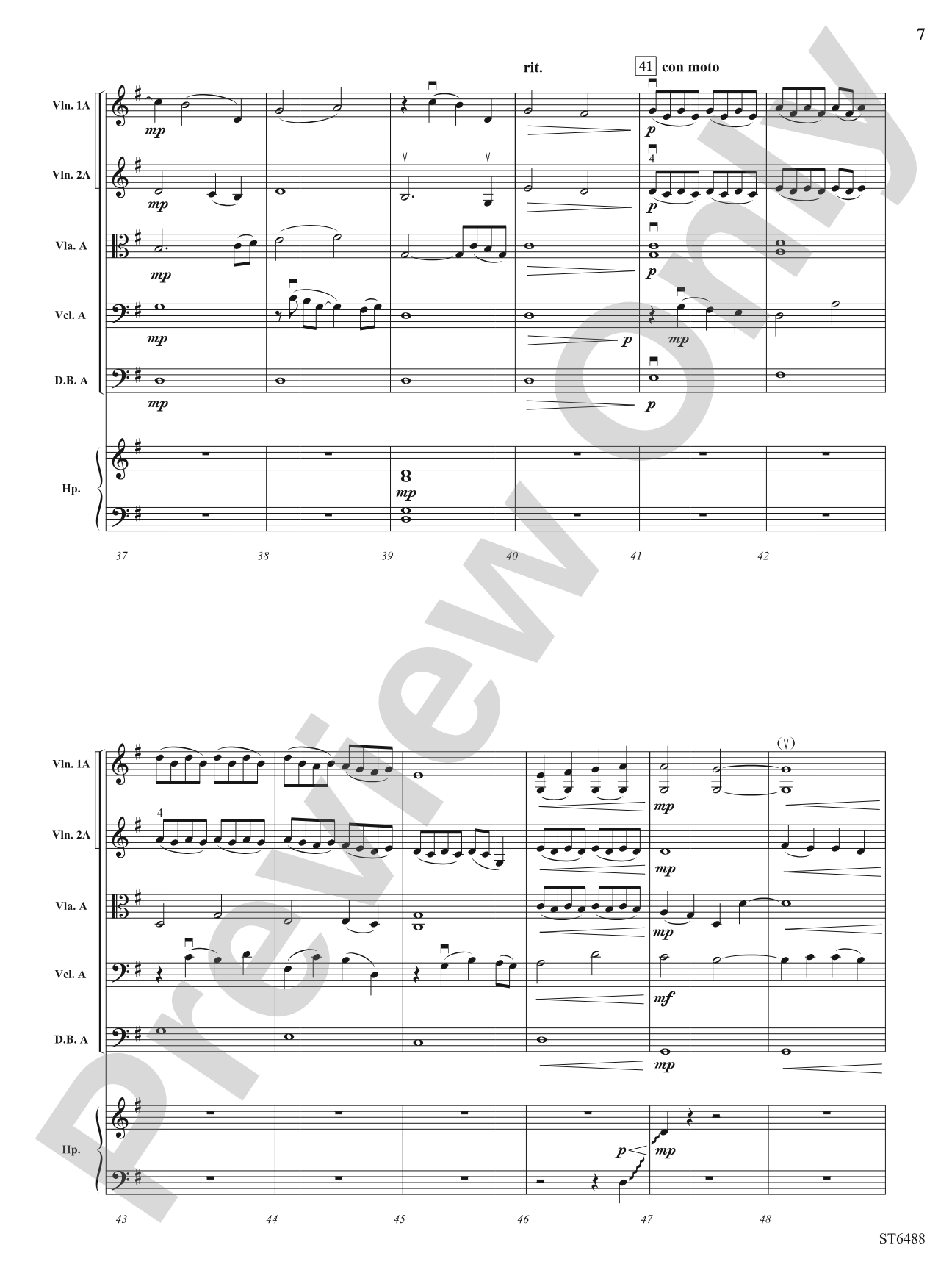 Greater Than...: String Orchestra Conductor Score & Parts