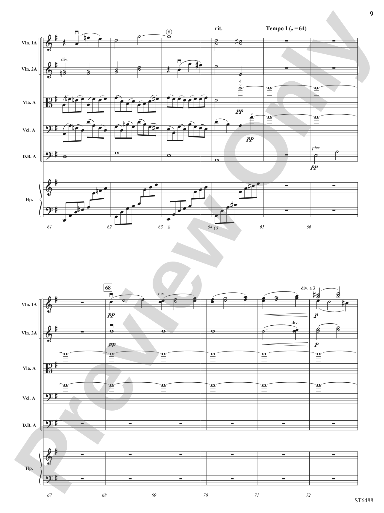 Greater Than...: String Orchestra Conductor Score & Parts