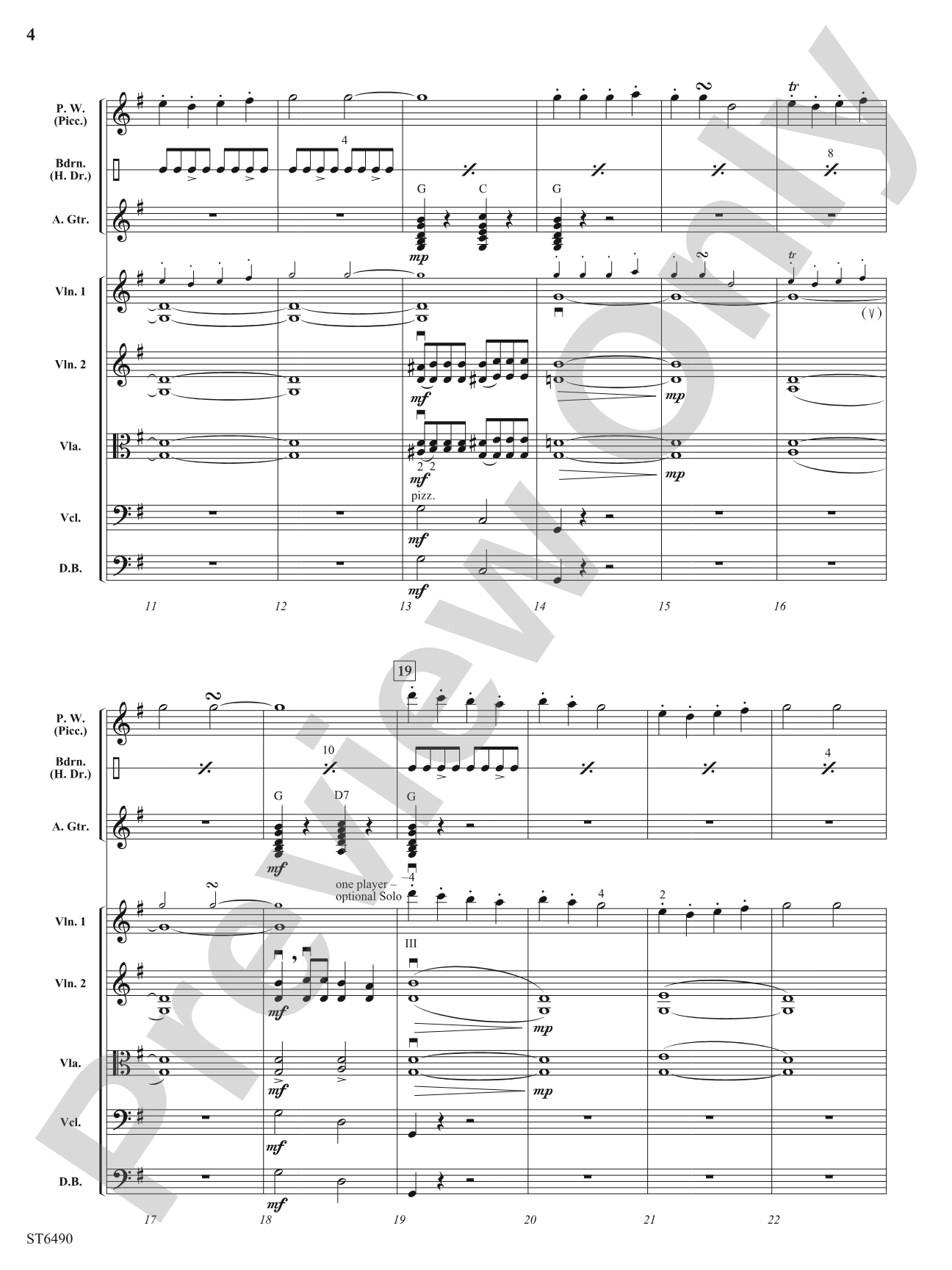 A Yuletide Reel: String Orchestra Conductor Score & Parts