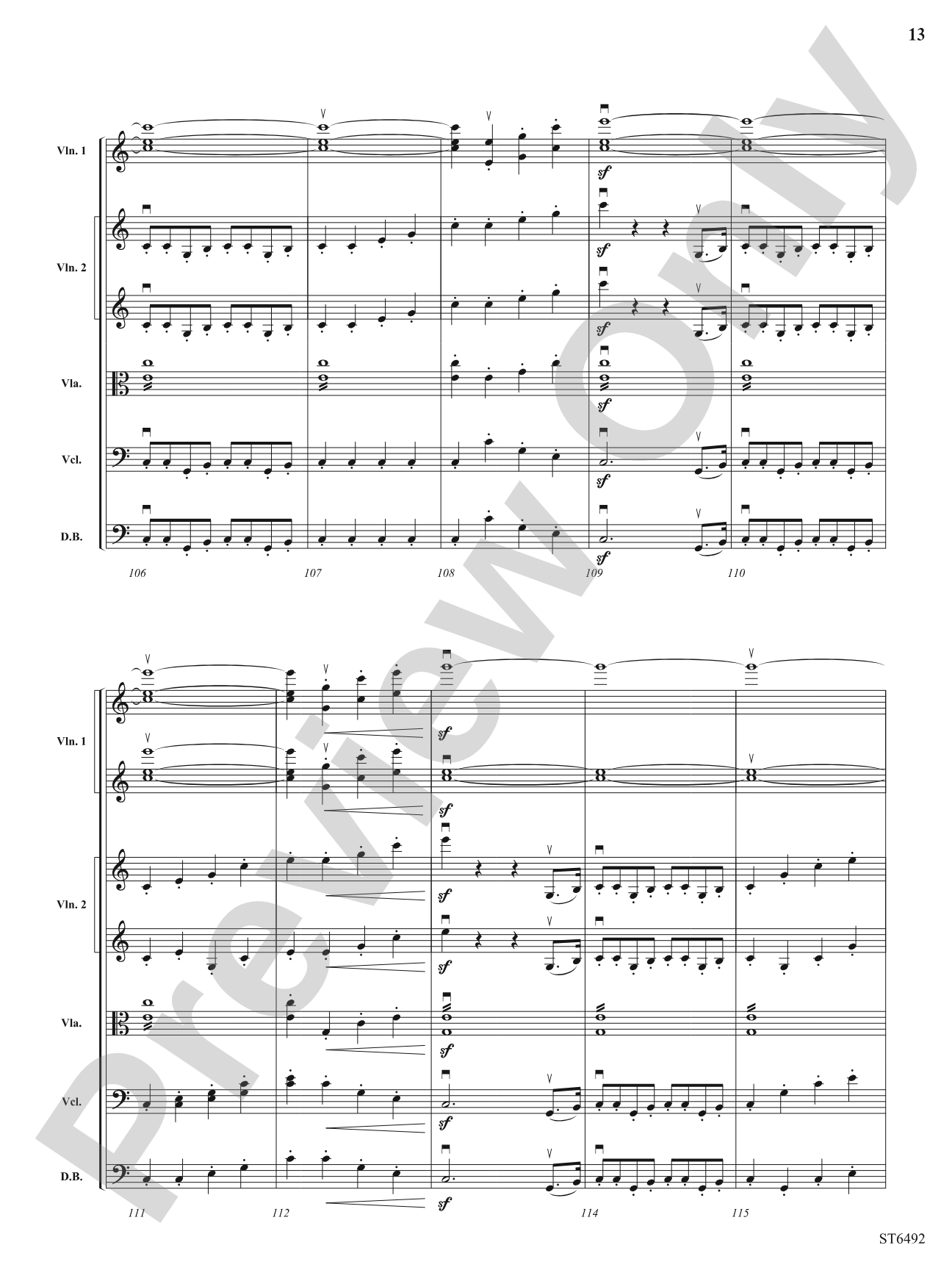 Symphony No. 1 (First Movement): String Orchestra Conductor Score & Parts