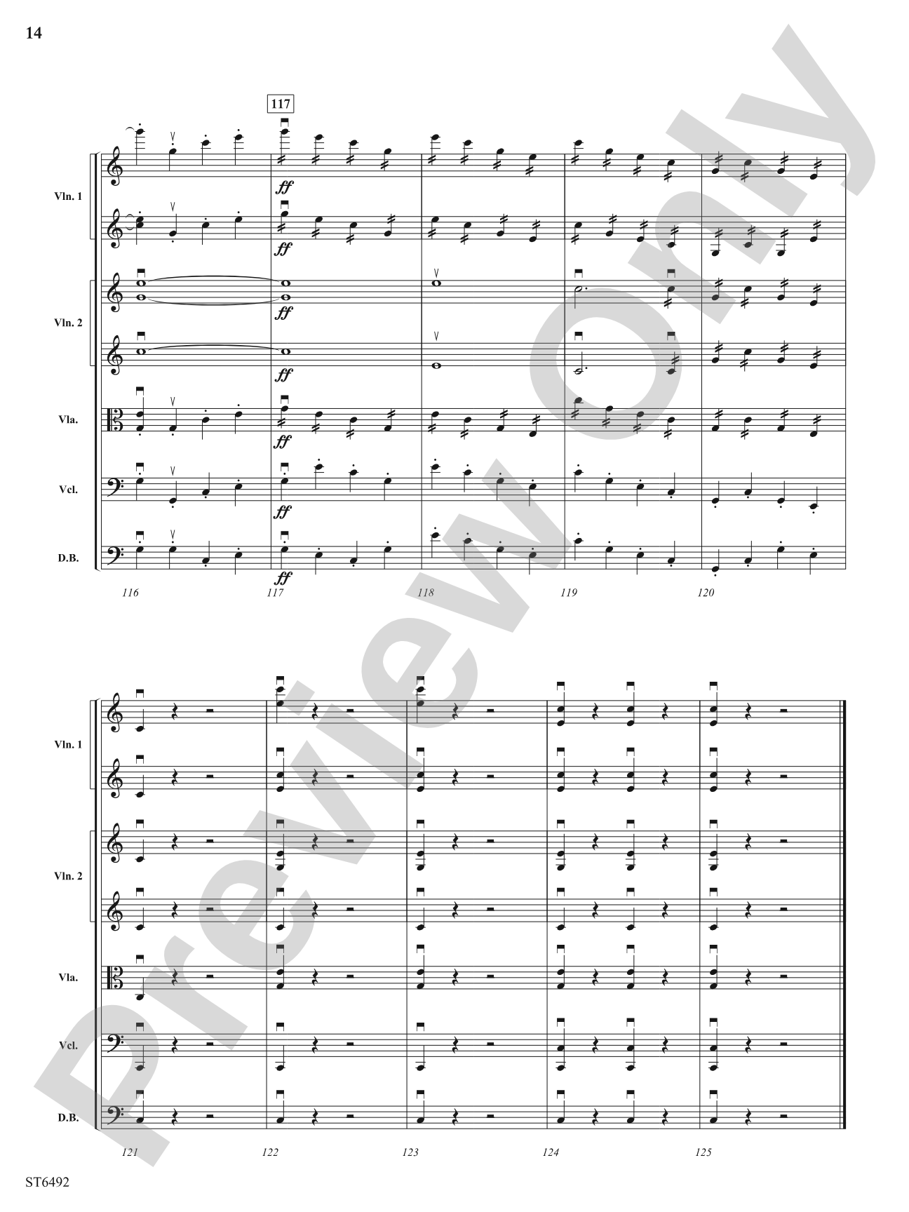 Symphony No. 1 (First Movement): String Orchestra Conductor Score & Parts