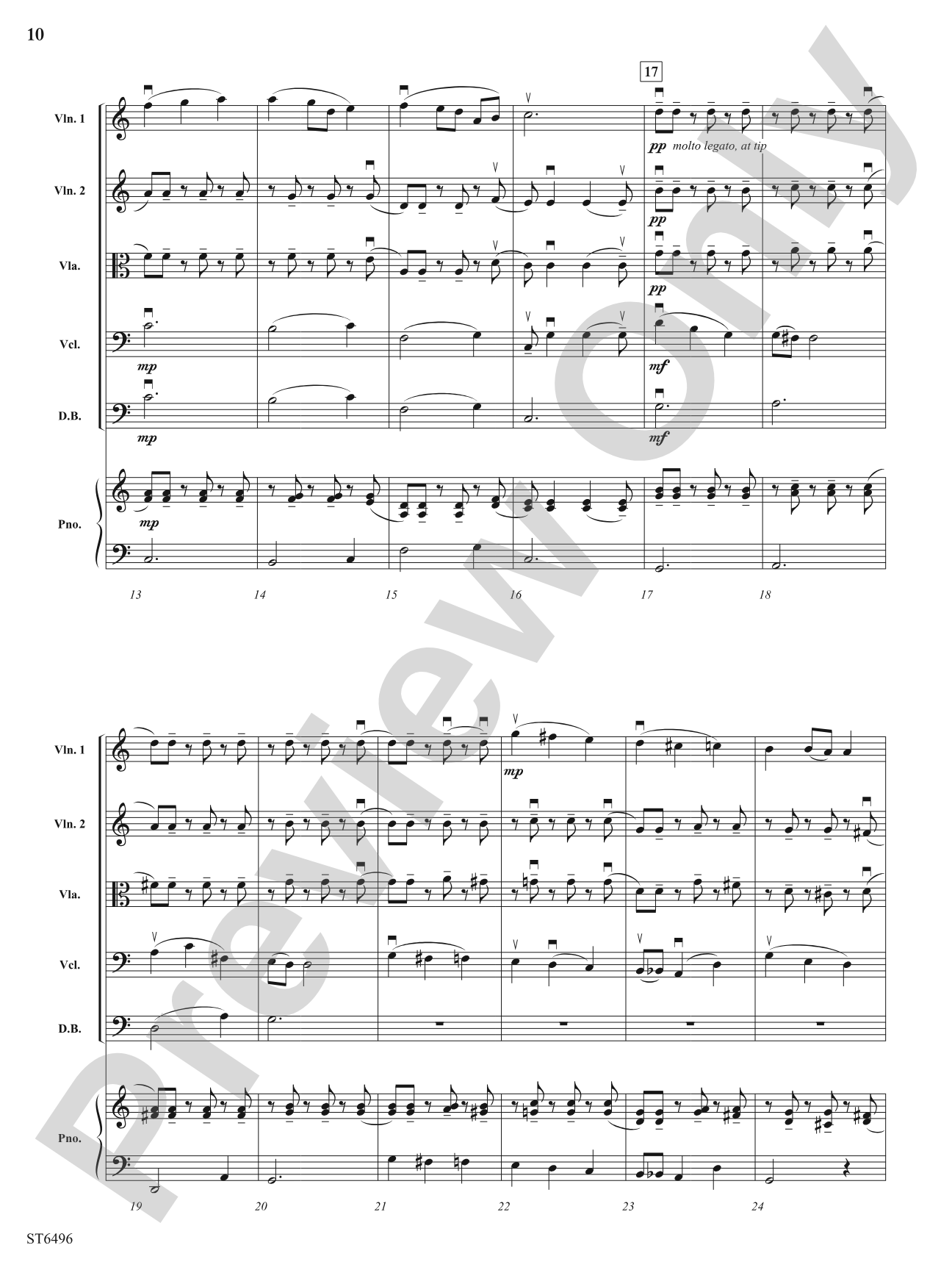 Album for the Young: String Orchestra Conductor Score & Parts