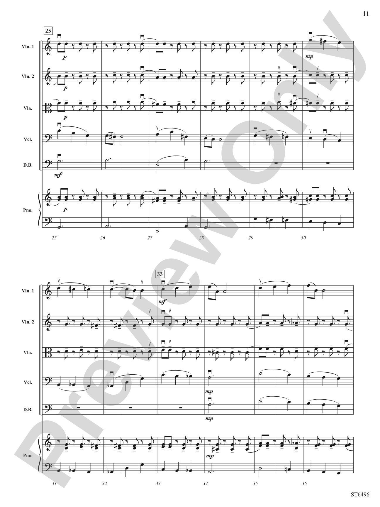 Album for the Young: String Orchestra Conductor Score & Parts