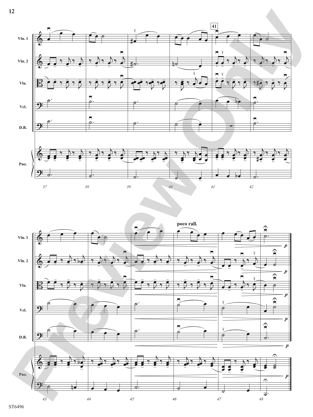 Album for the Young: String Orchestra Conductor Score & Parts