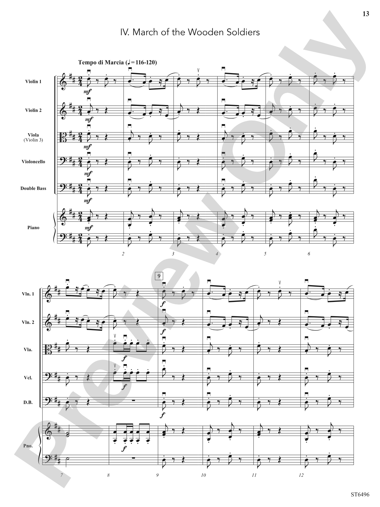 Album for the Young: String Orchestra Conductor Score & Parts