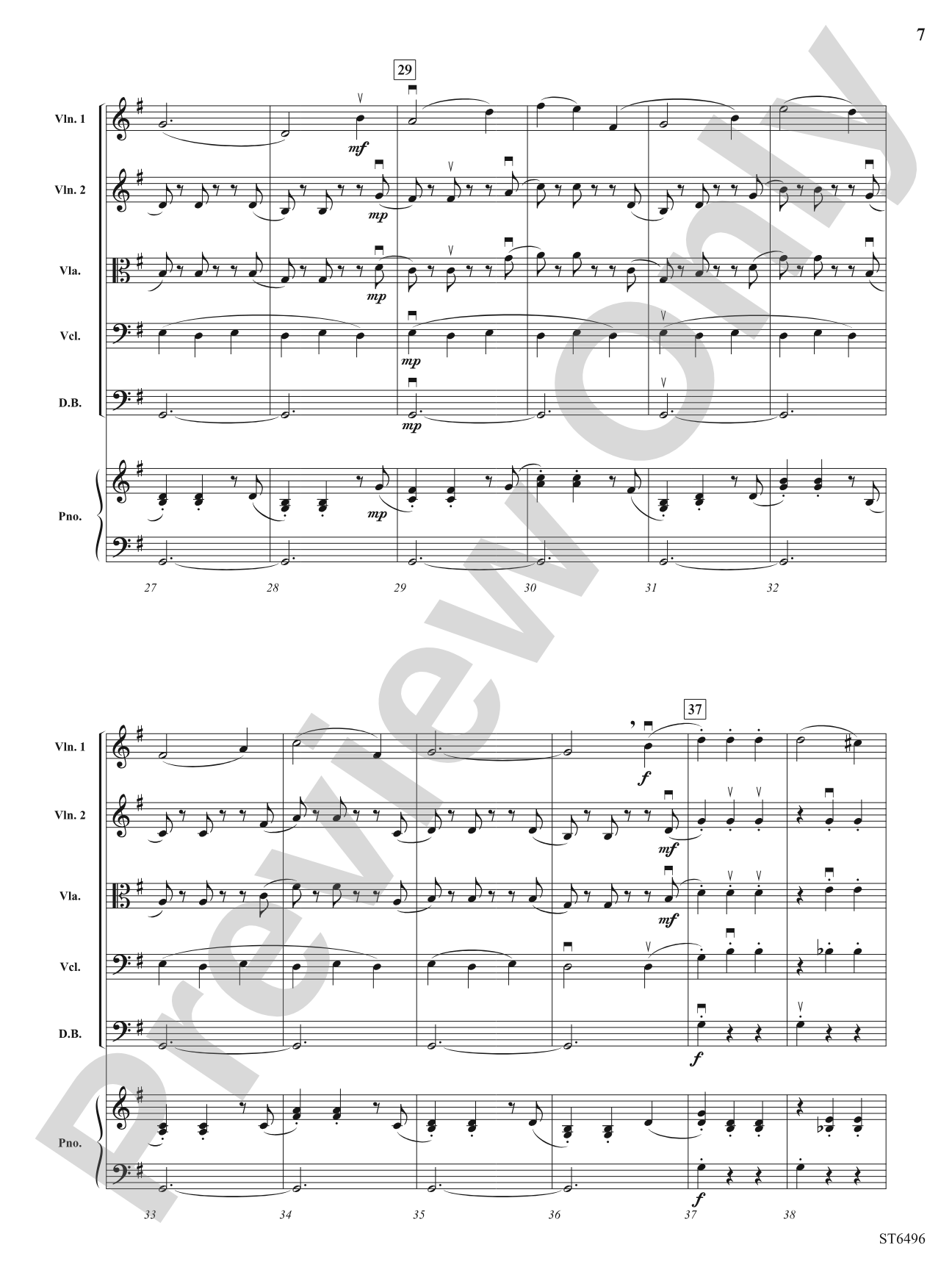 Album for the Young: String Orchestra Conductor Score & Parts