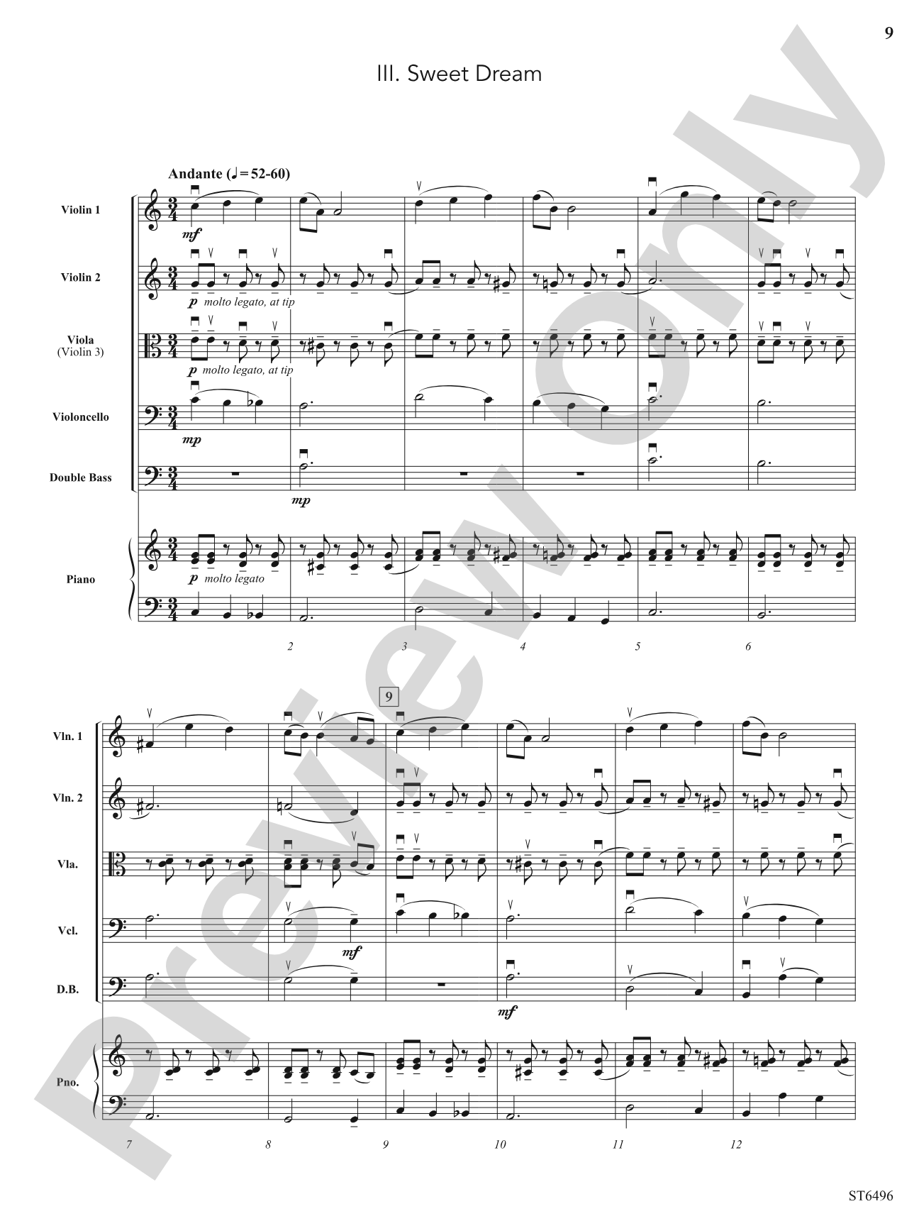 Album for the Young: String Orchestra Conductor Score & Parts