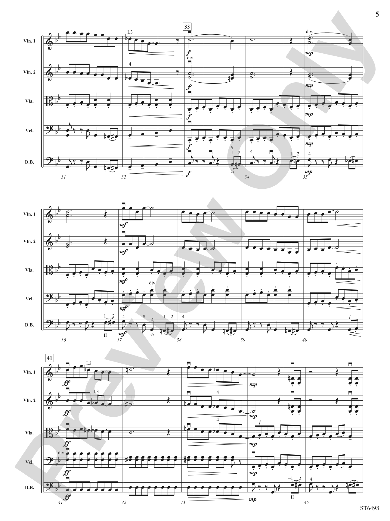 Urbanicity: String Orchestra Conductor Score & Parts