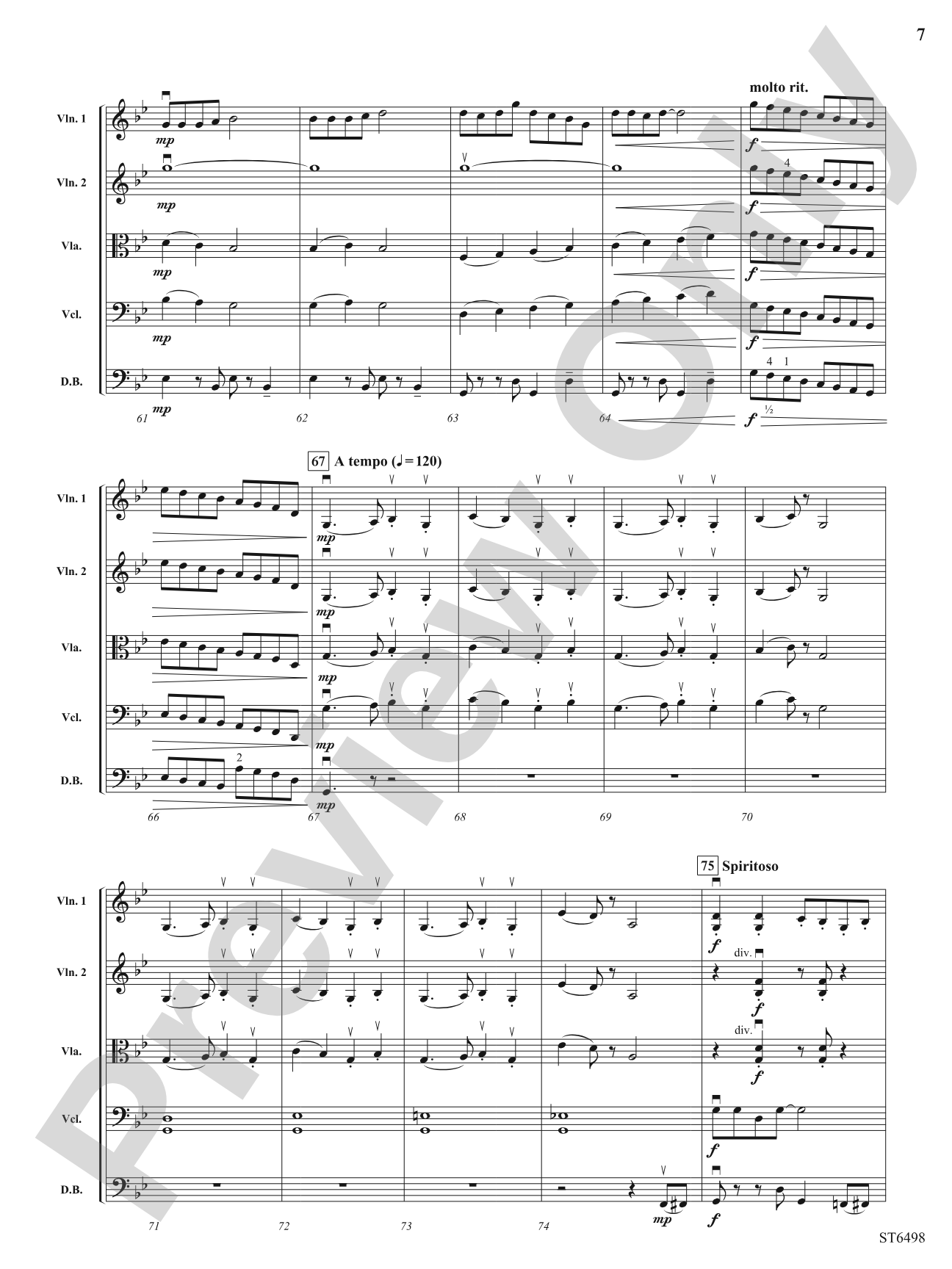 Urbanicity: String Orchestra Conductor Score & Parts