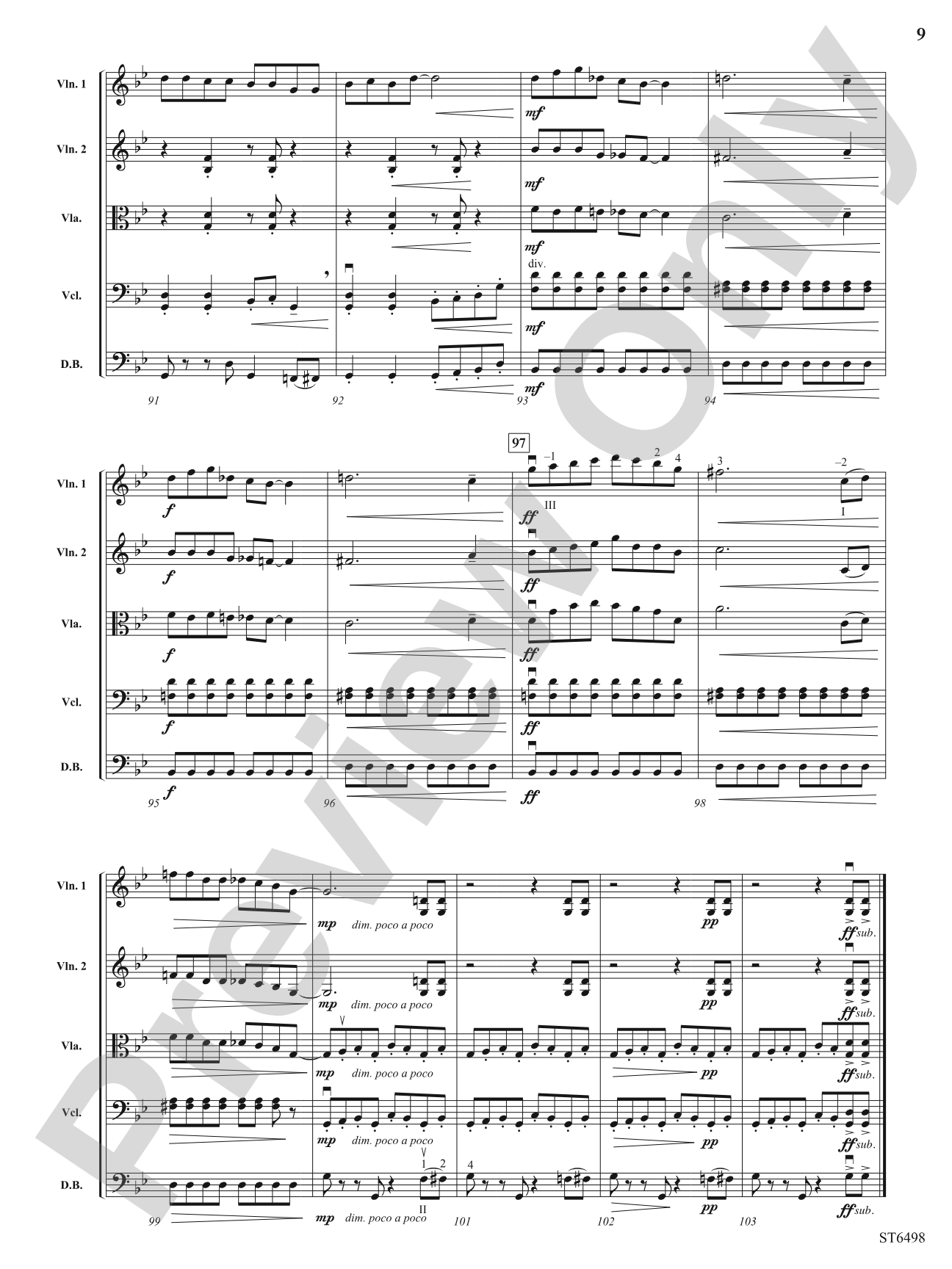 Urbanicity: String Orchestra Conductor Score & Parts