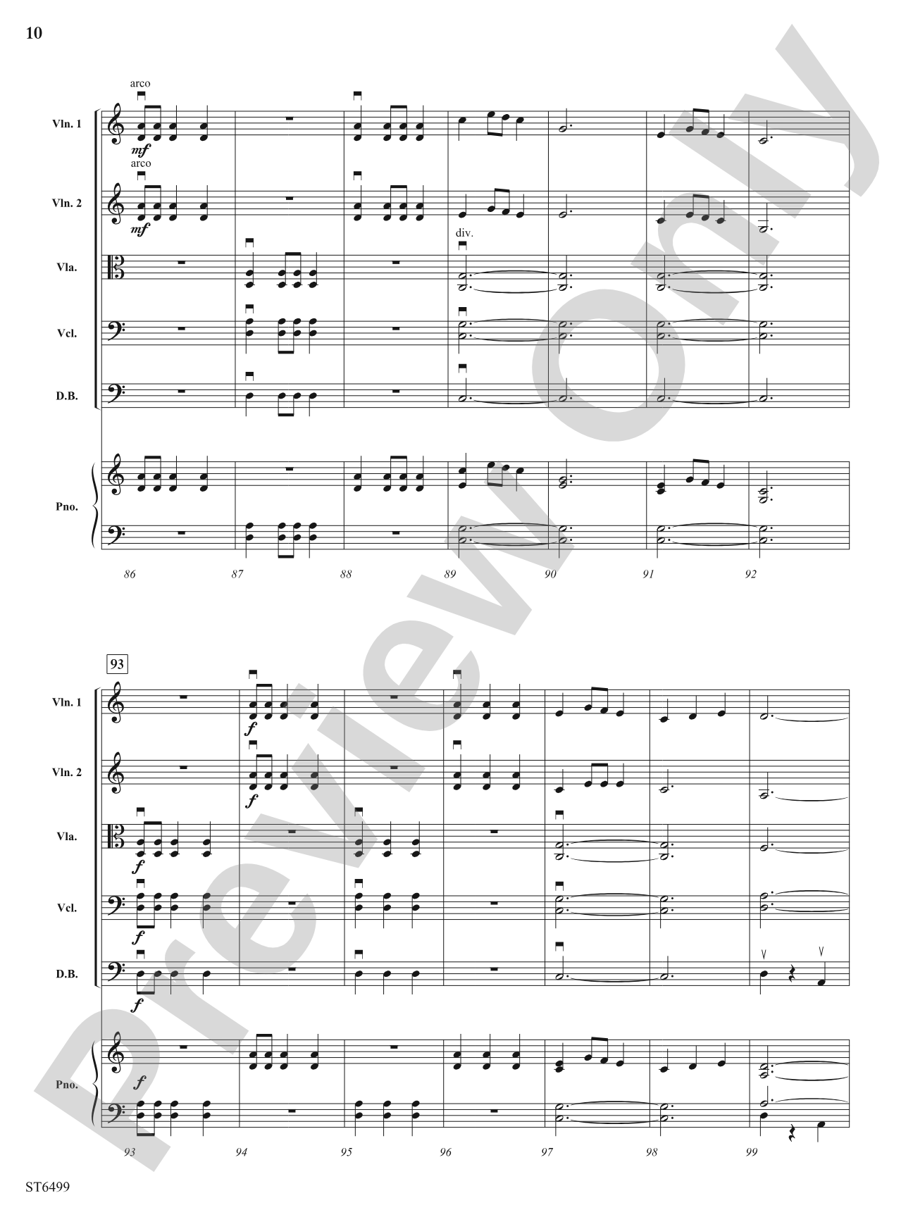 A Pirate's Plunder: String Orchestra Conductor Score & Parts