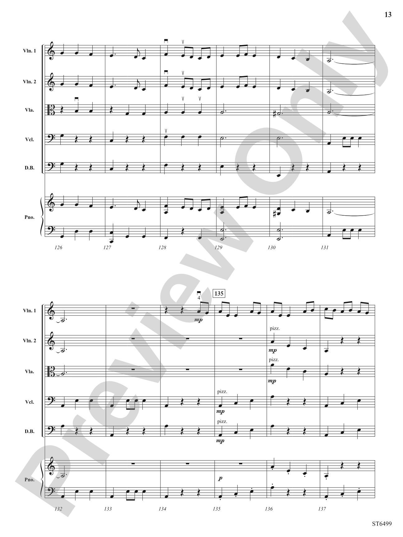 A Pirate's Plunder: String Orchestra Conductor Score & Parts