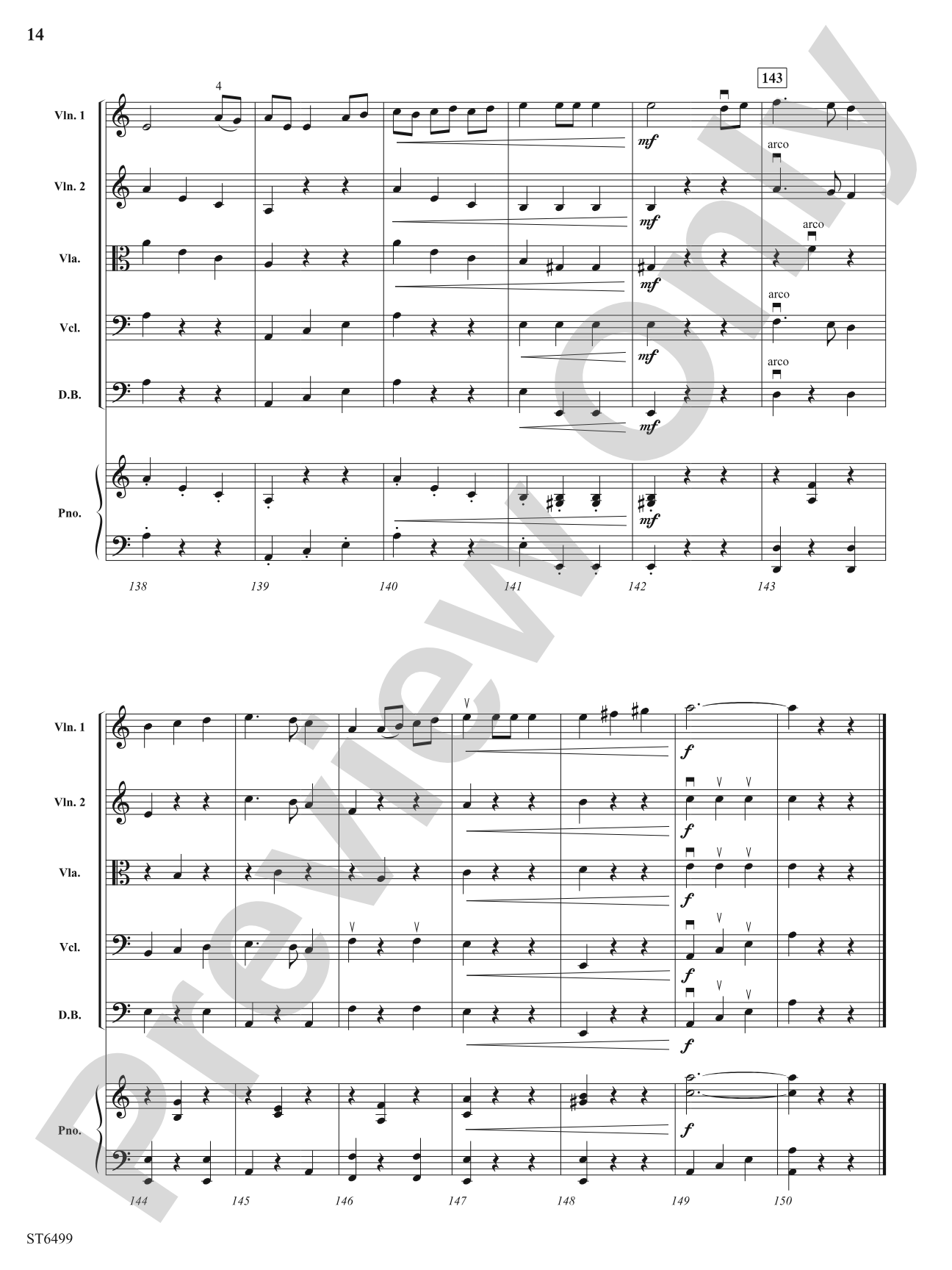 A Pirate's Plunder: String Orchestra Conductor Score & Parts