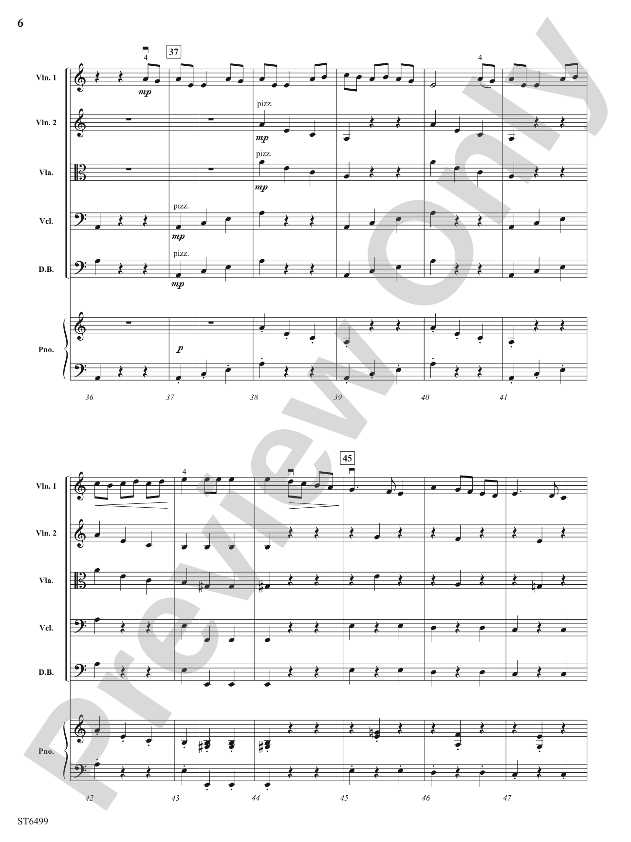 A Pirate's Plunder: String Orchestra Conductor Score & Parts