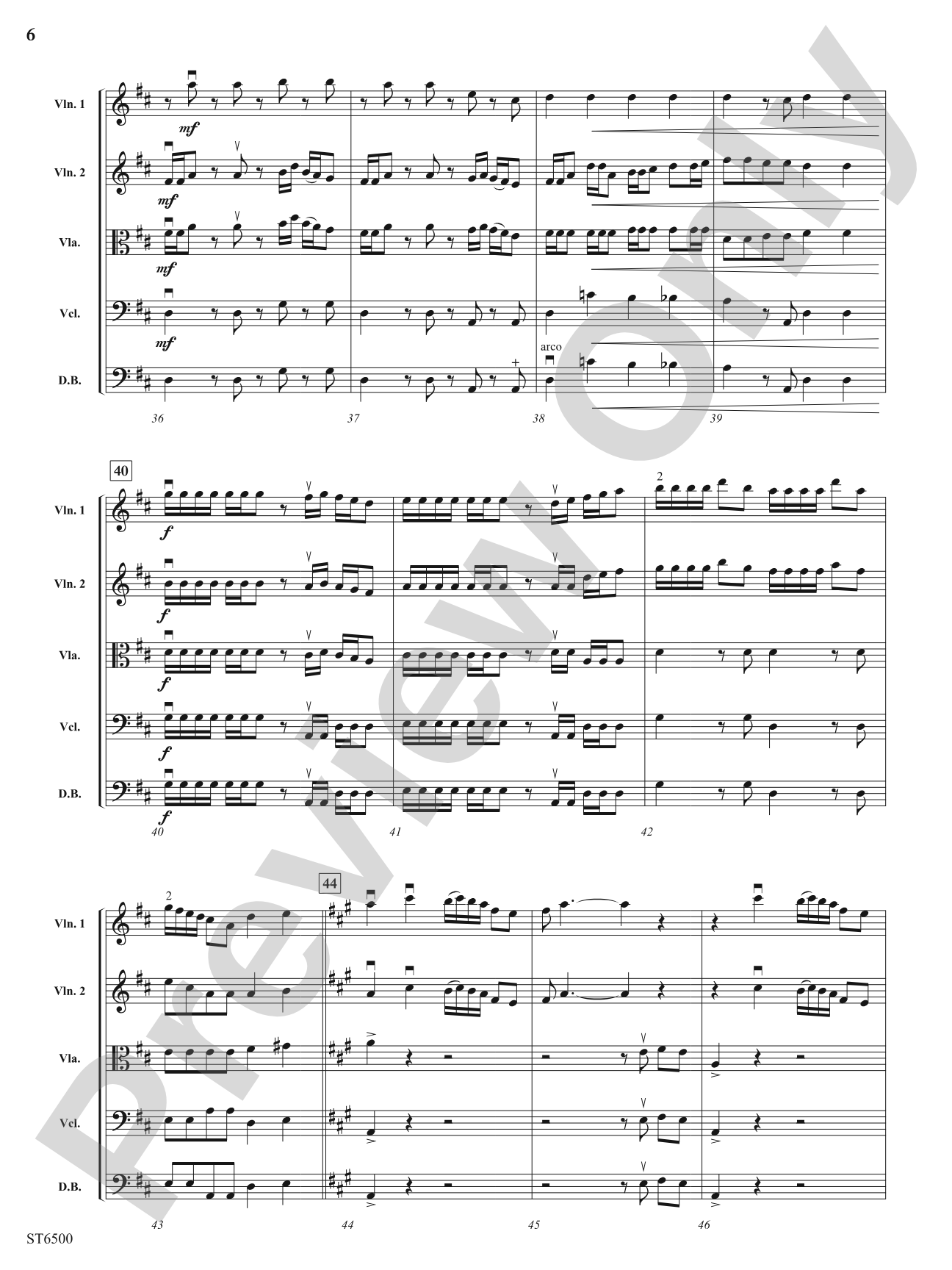 Hoedown Showdown: String Orchestra Conductor Score & Parts