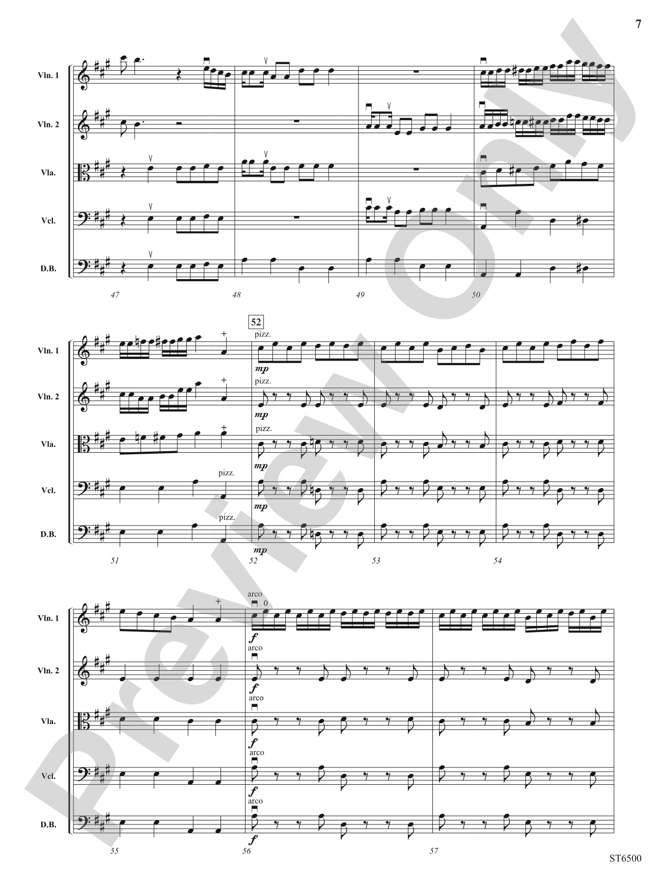 Hoedown Showdown: String Orchestra Conductor Score & Parts