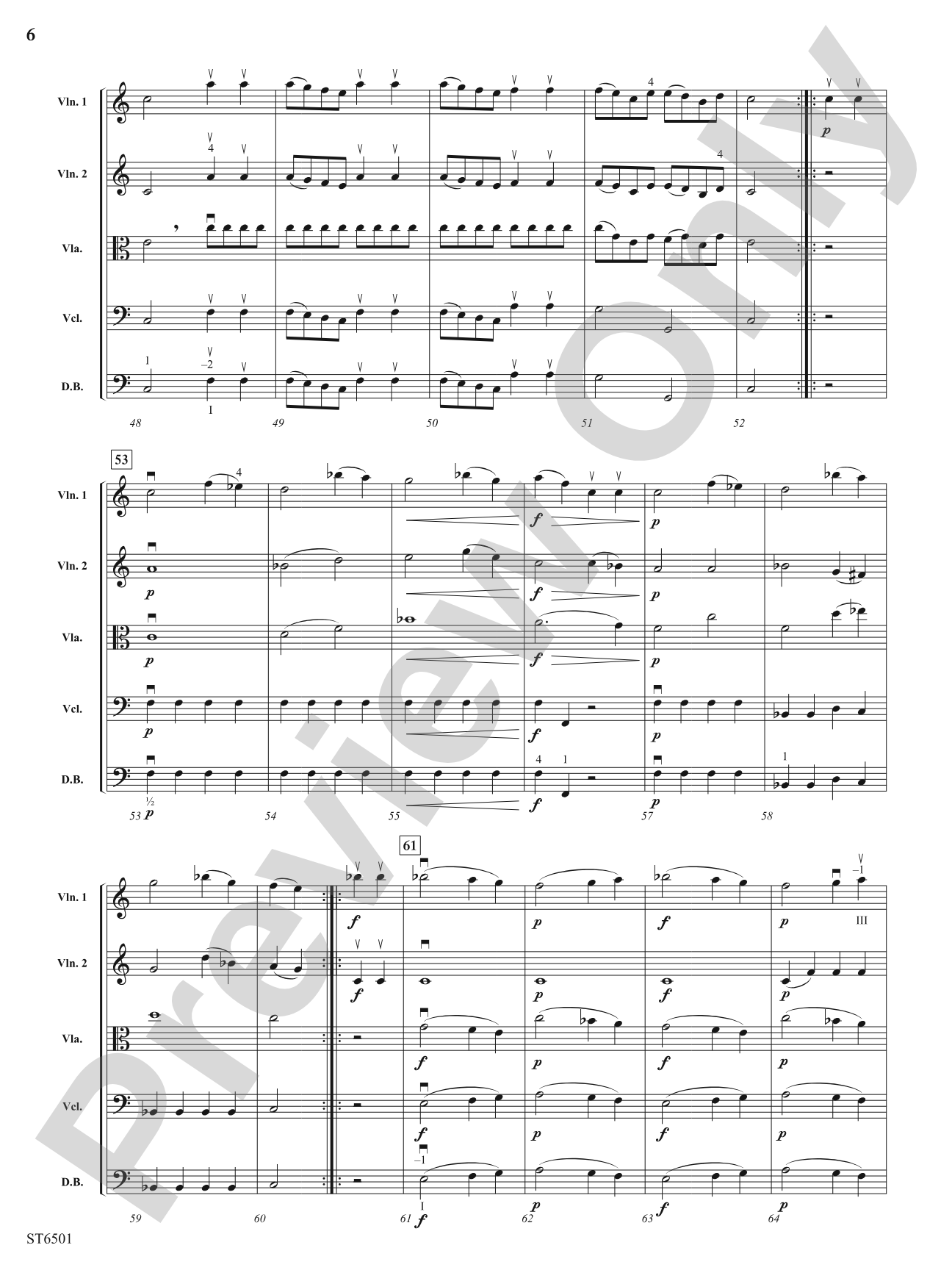 Symphony No. 19: String Orchestra Conductor Score & Parts