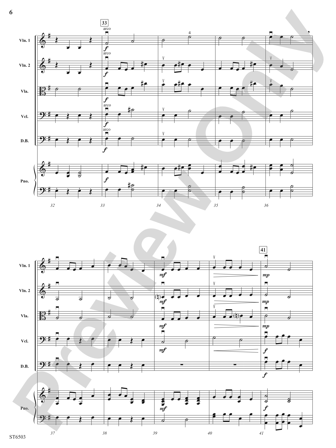 Three Buccaneers: String Orchestra Conductor Score & Parts