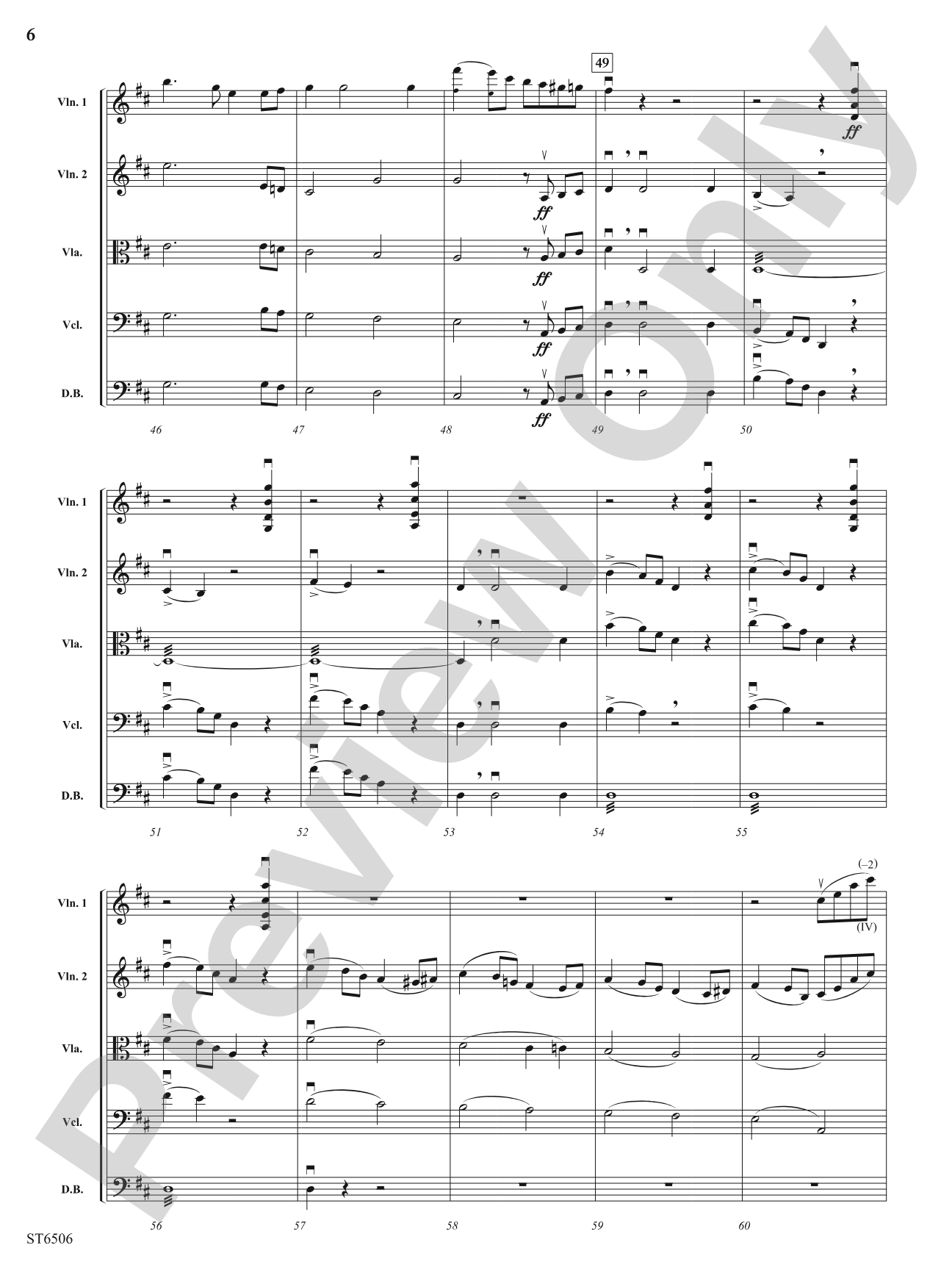 Orient et Occident (Grand March): String Orchestra Conductor Score & Parts