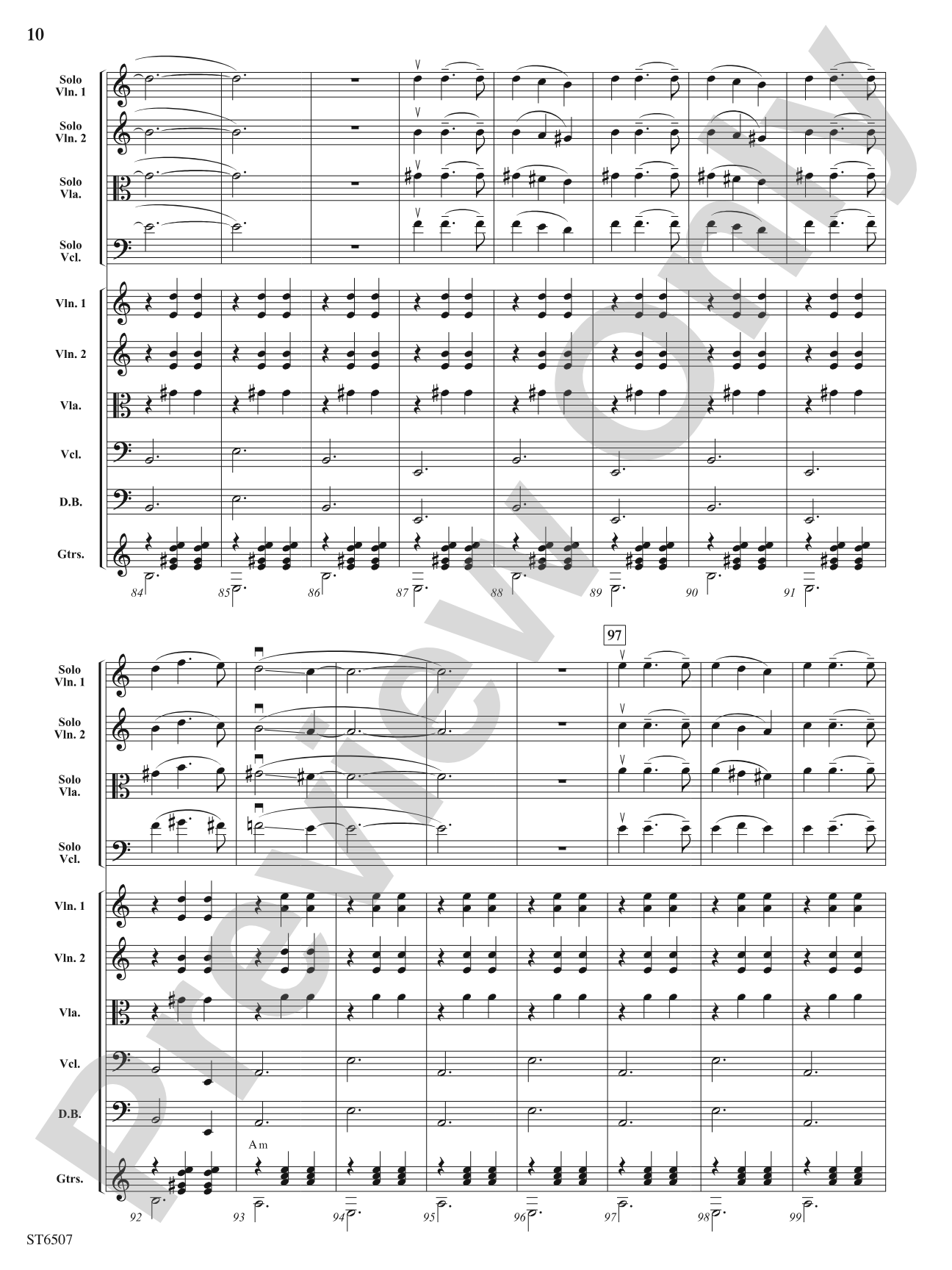 Baile de Lila: String Orchestra Conductor Score & Parts