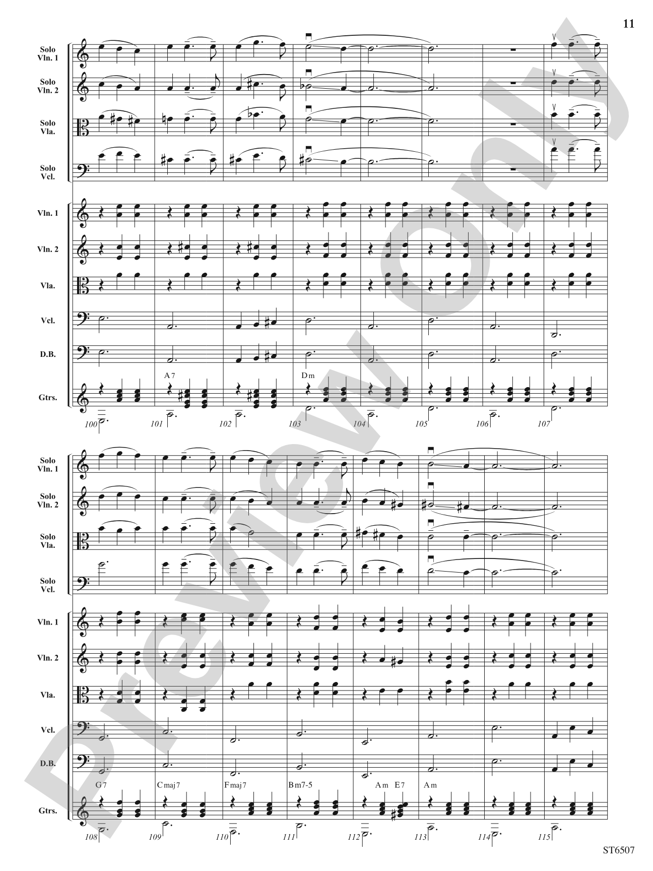 Baile de Lila: String Orchestra Conductor Score & Parts
