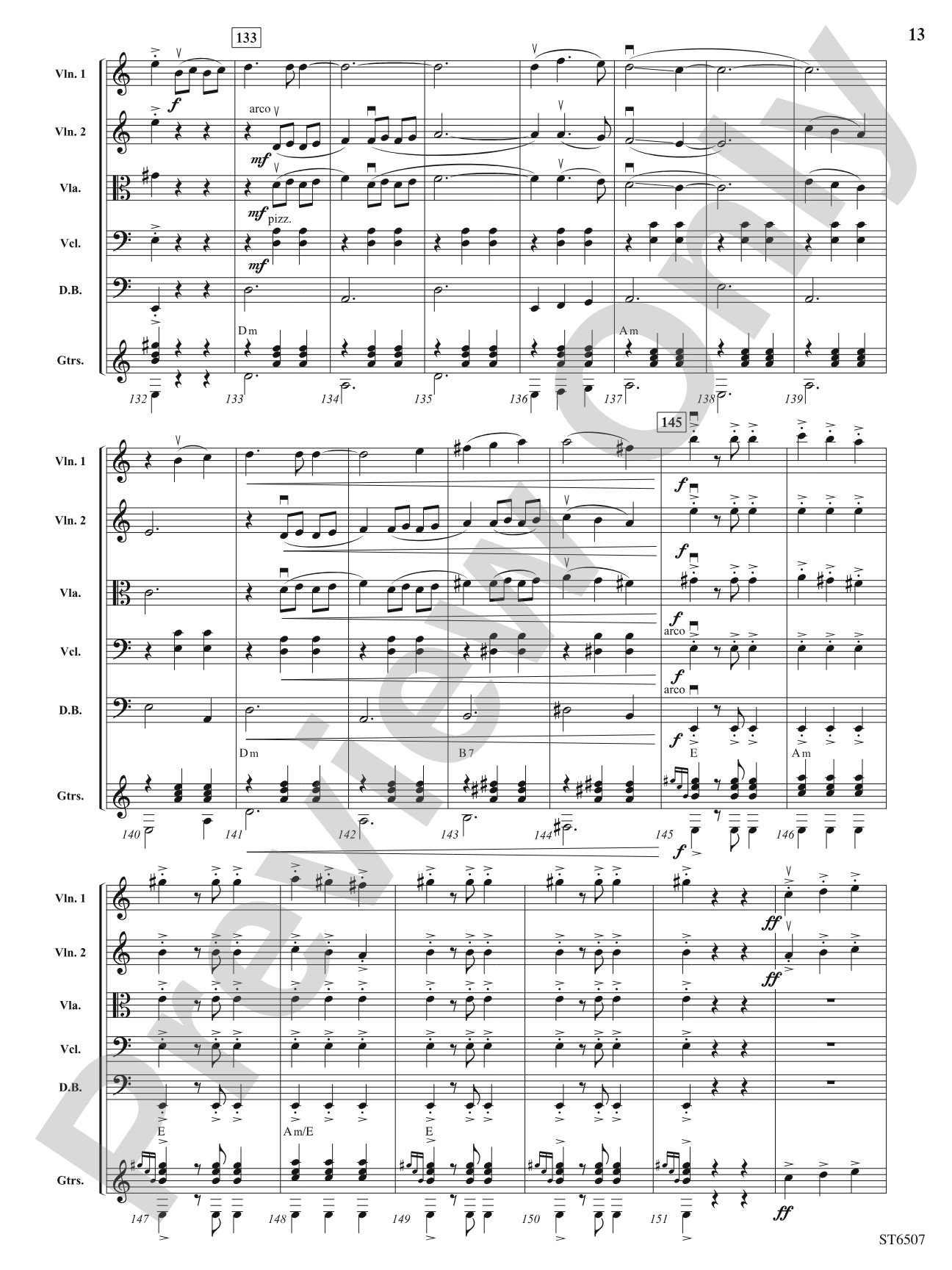 Baile de Lila: String Orchestra Conductor Score & Parts