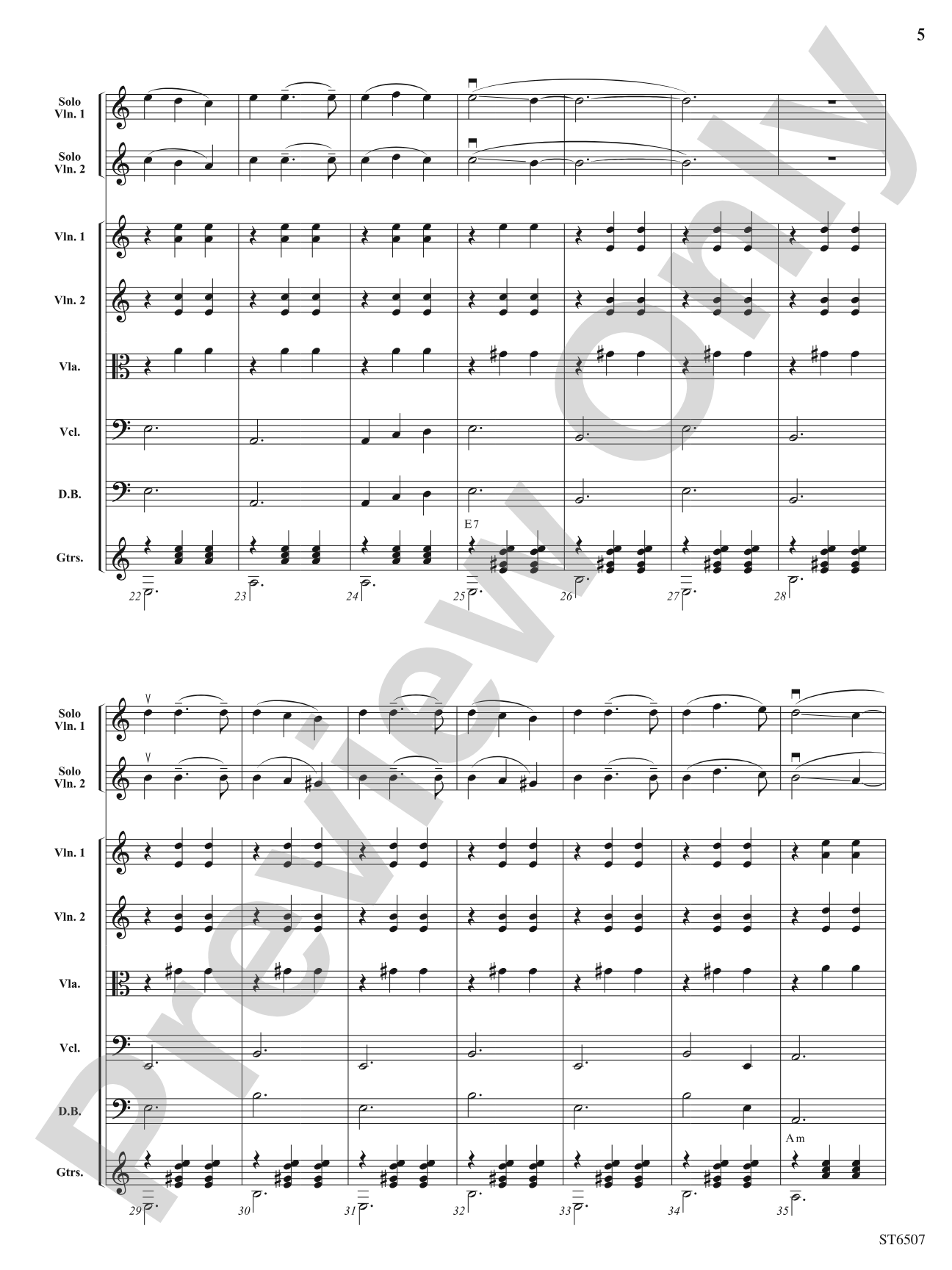 Baile de Lila: String Orchestra Conductor Score & Parts