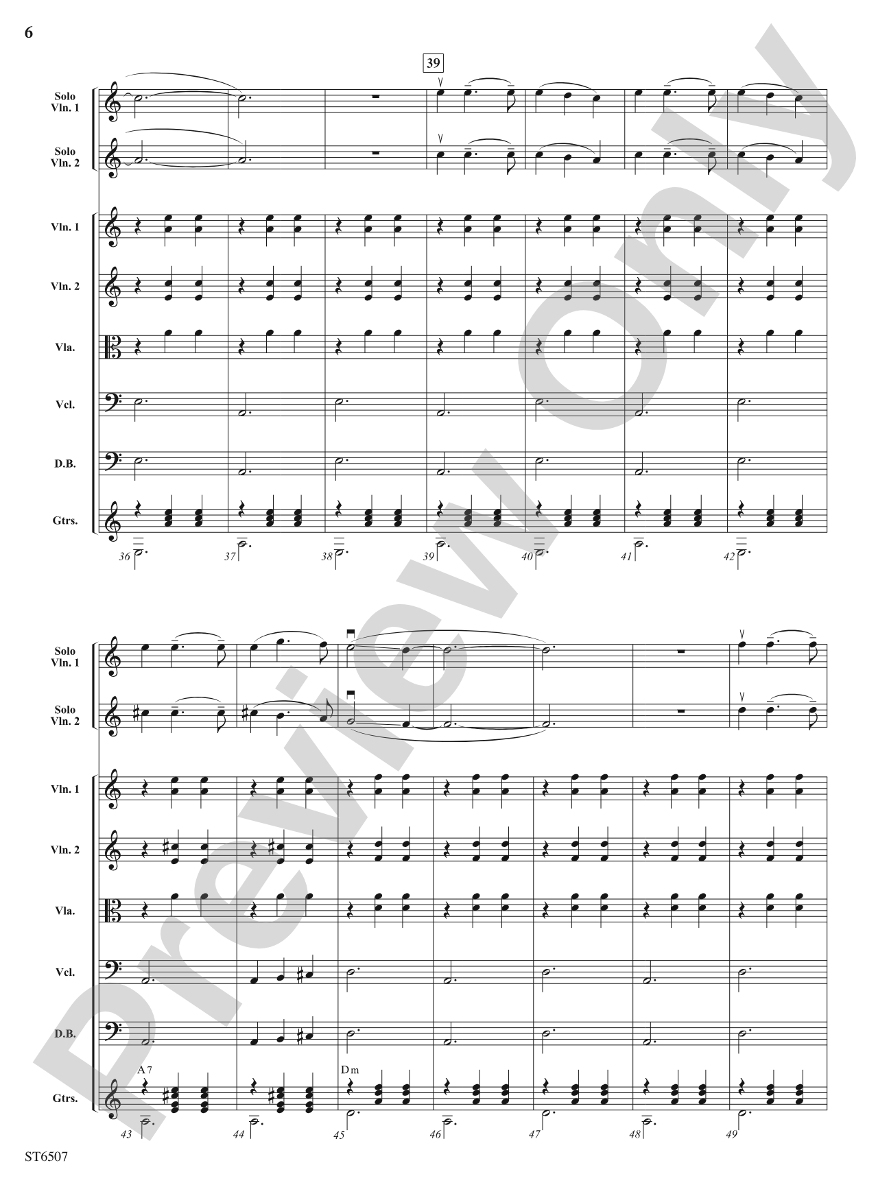 Baile de Lila: String Orchestra Conductor Score & Parts