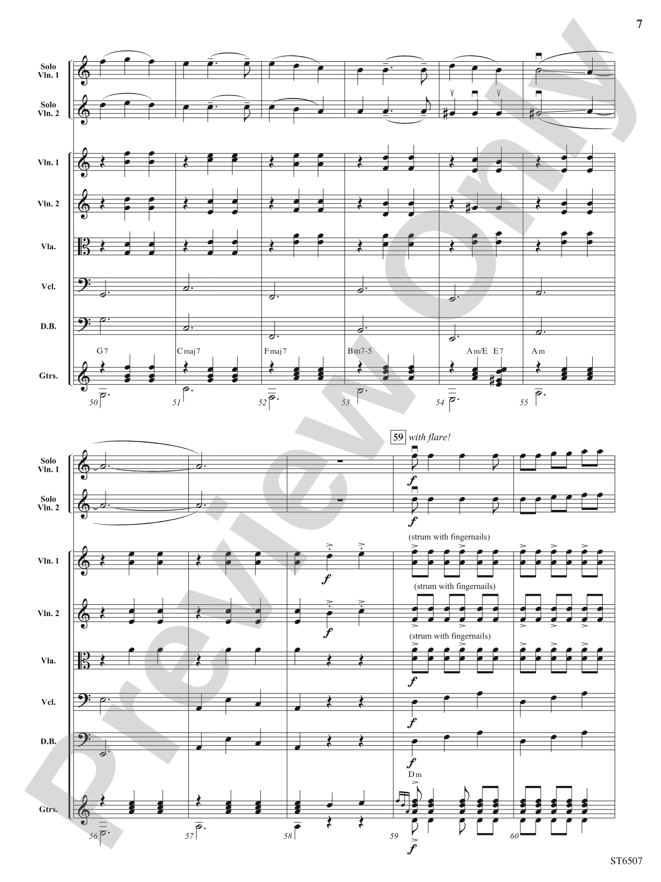 Baile de Lila: String Orchestra Conductor Score & Parts