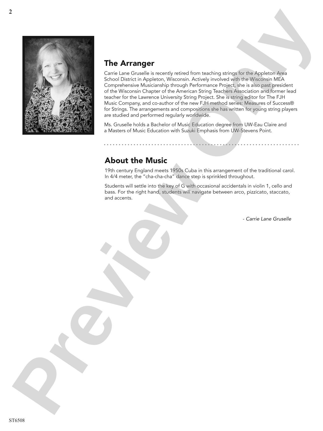 We Wish You a Cha-Cha Christmas: String Orchestra Conductor Score & Parts