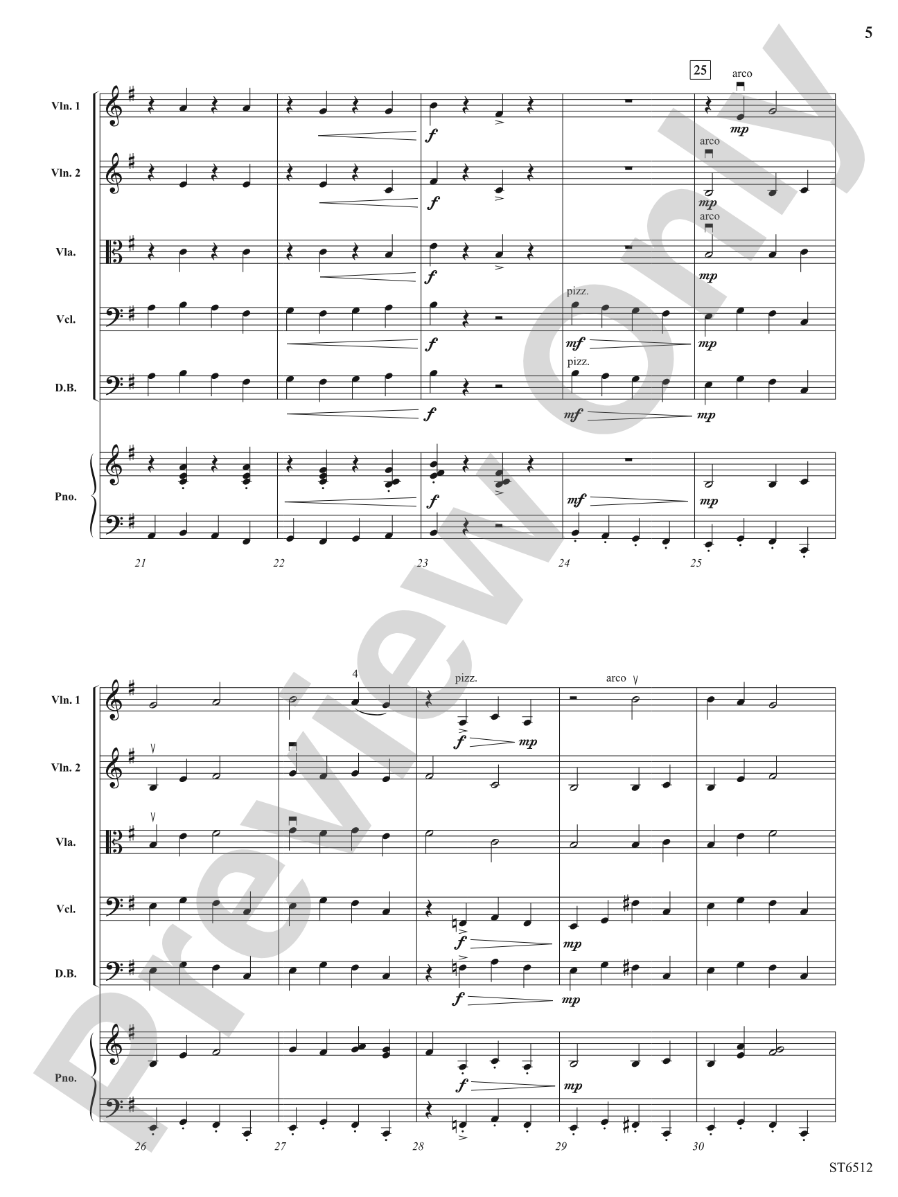 Little Critters: String Orchestra Conductor Score & Parts