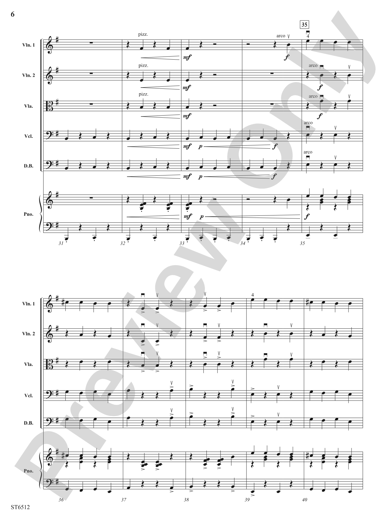 Little Critters: String Orchestra Conductor Score & Parts