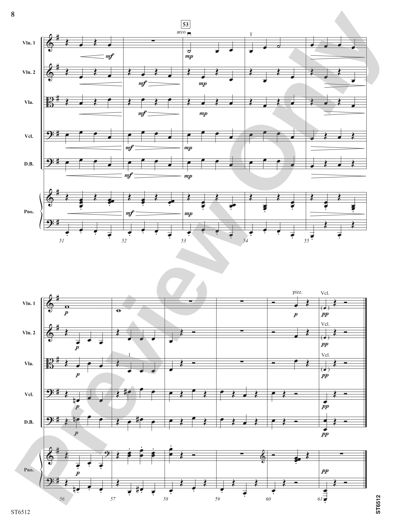 Little Critters: String Orchestra Conductor Score & Parts
