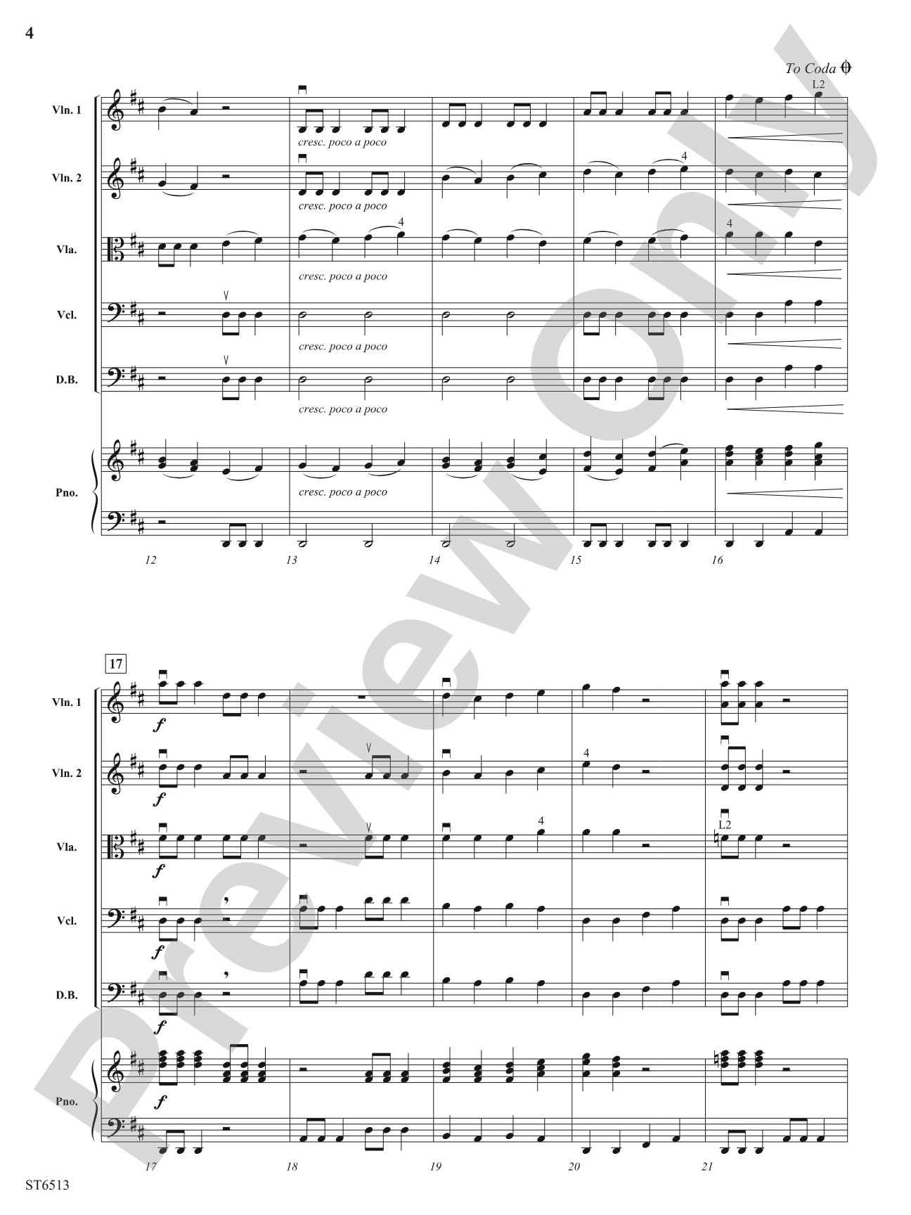 Five Before Beethoven: String Orchestra Conductor Score & Parts