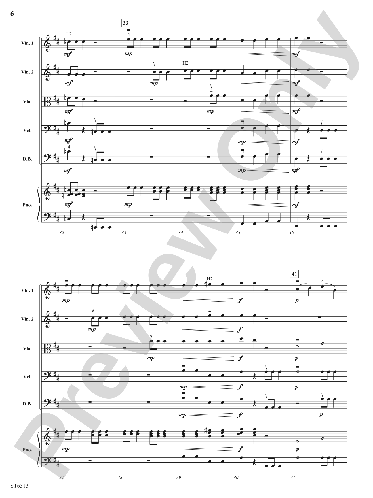 Five Before Beethoven: String Orchestra Conductor Score & Parts