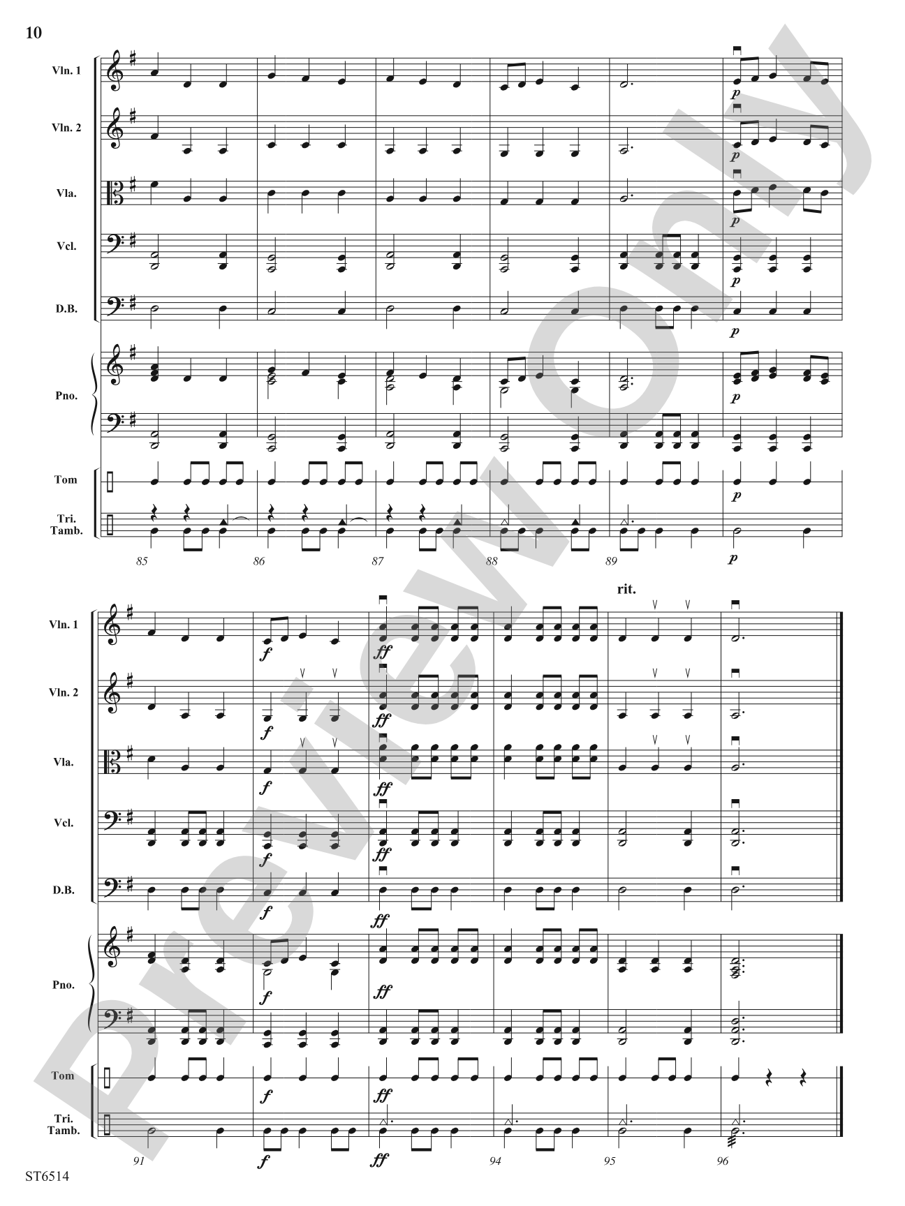 Celtic Sunrise: String Orchestra Conductor Score & Parts