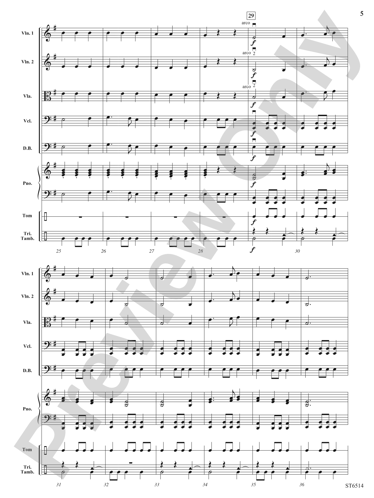 Celtic Sunrise: String Orchestra Conductor Score & Parts