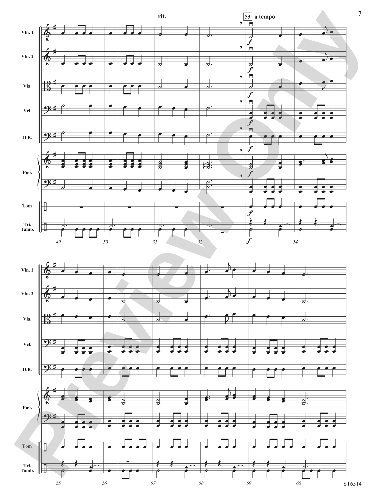 Celtic Sunrise: String Orchestra Conductor Score & Parts