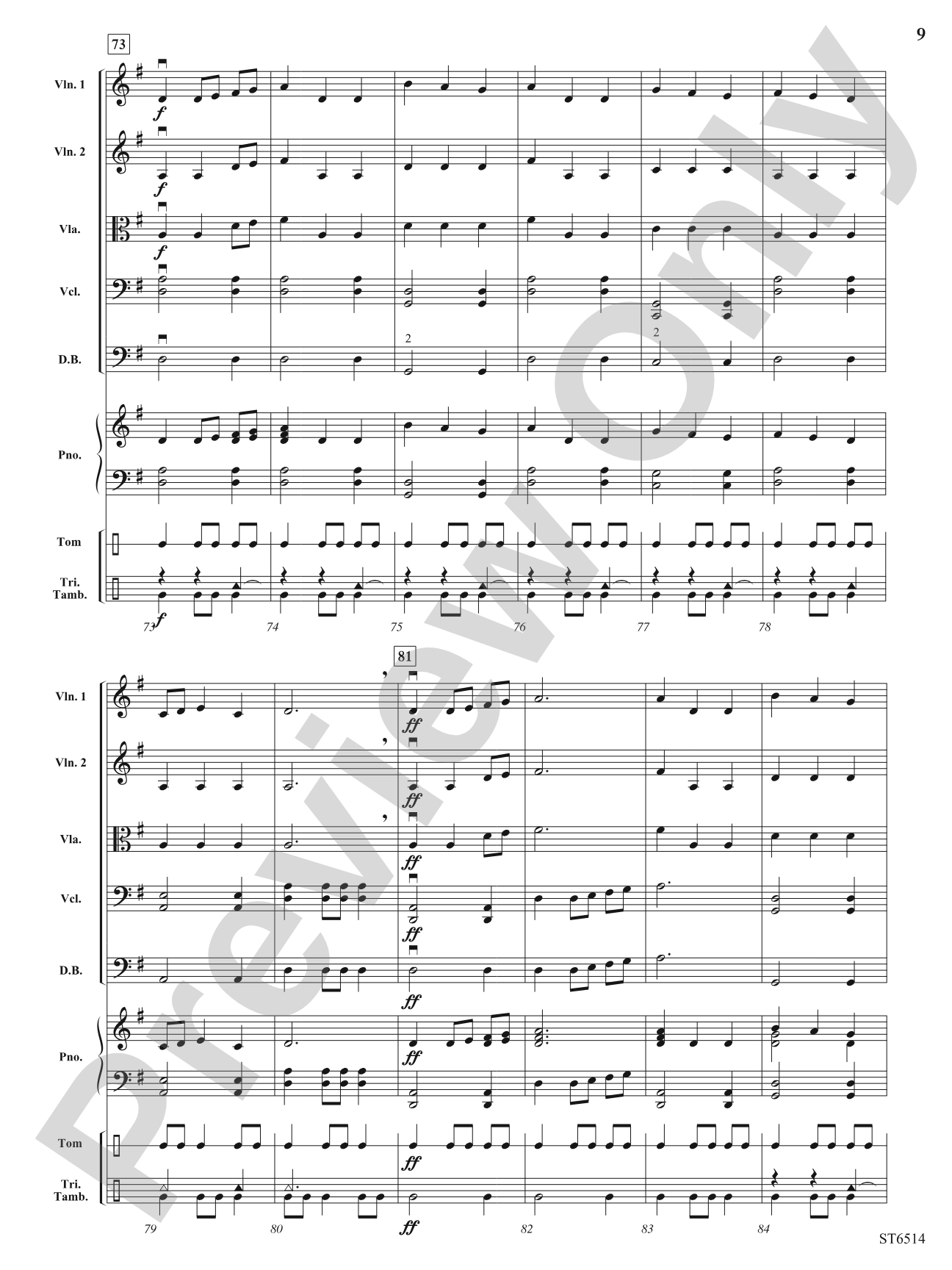 Celtic Sunrise: String Orchestra Conductor Score & Parts