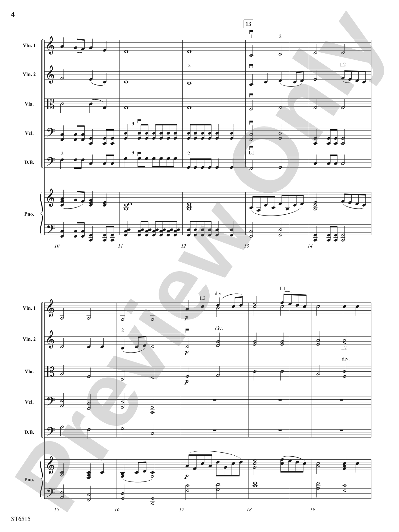 Voyager: String Orchestra Conductor Score & Parts