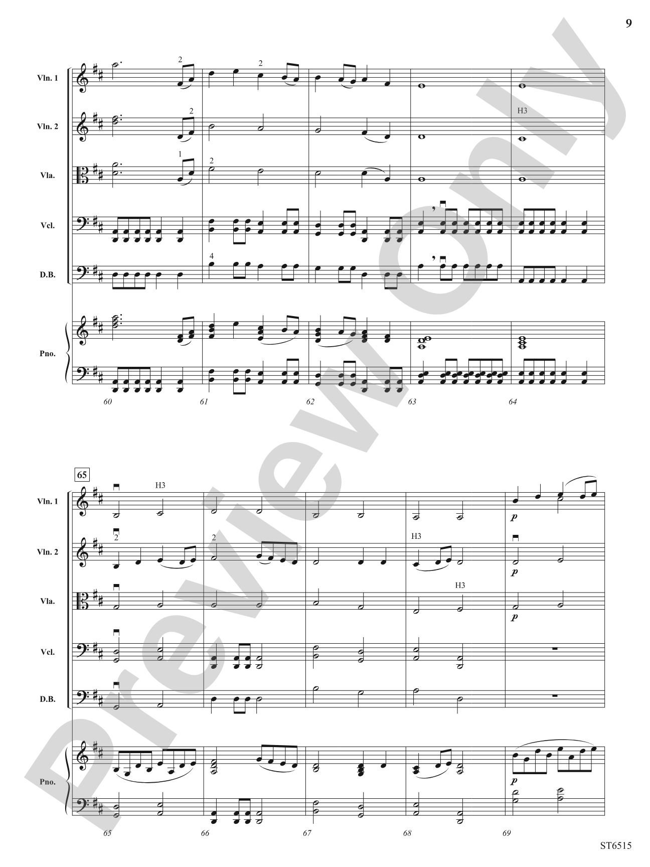 Voyager: String Orchestra Conductor Score & Parts