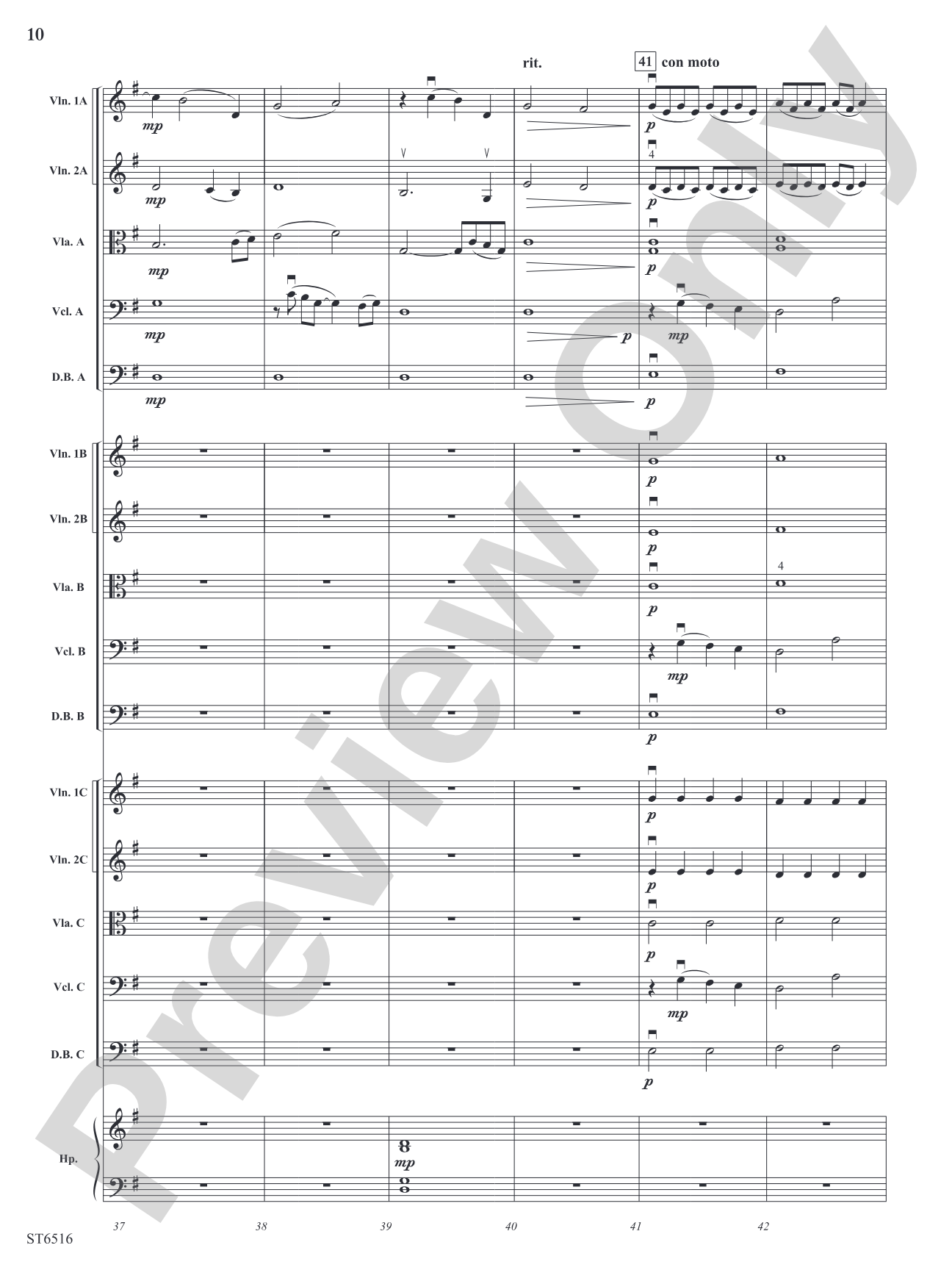 Greater Than...: String Orchestra Conductor Score & Parts