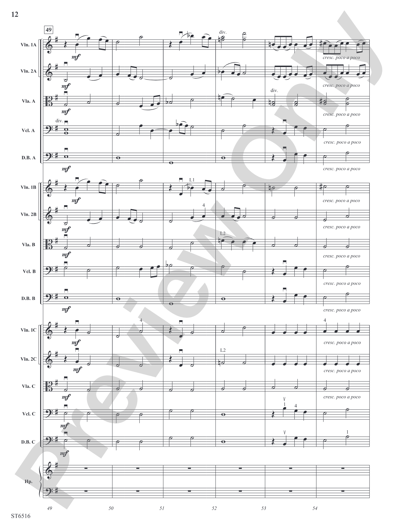 Greater Than...: String Orchestra Conductor Score & Parts