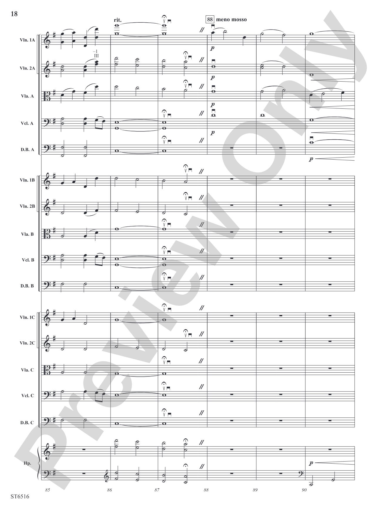 Greater Than...: String Orchestra Conductor Score & Parts