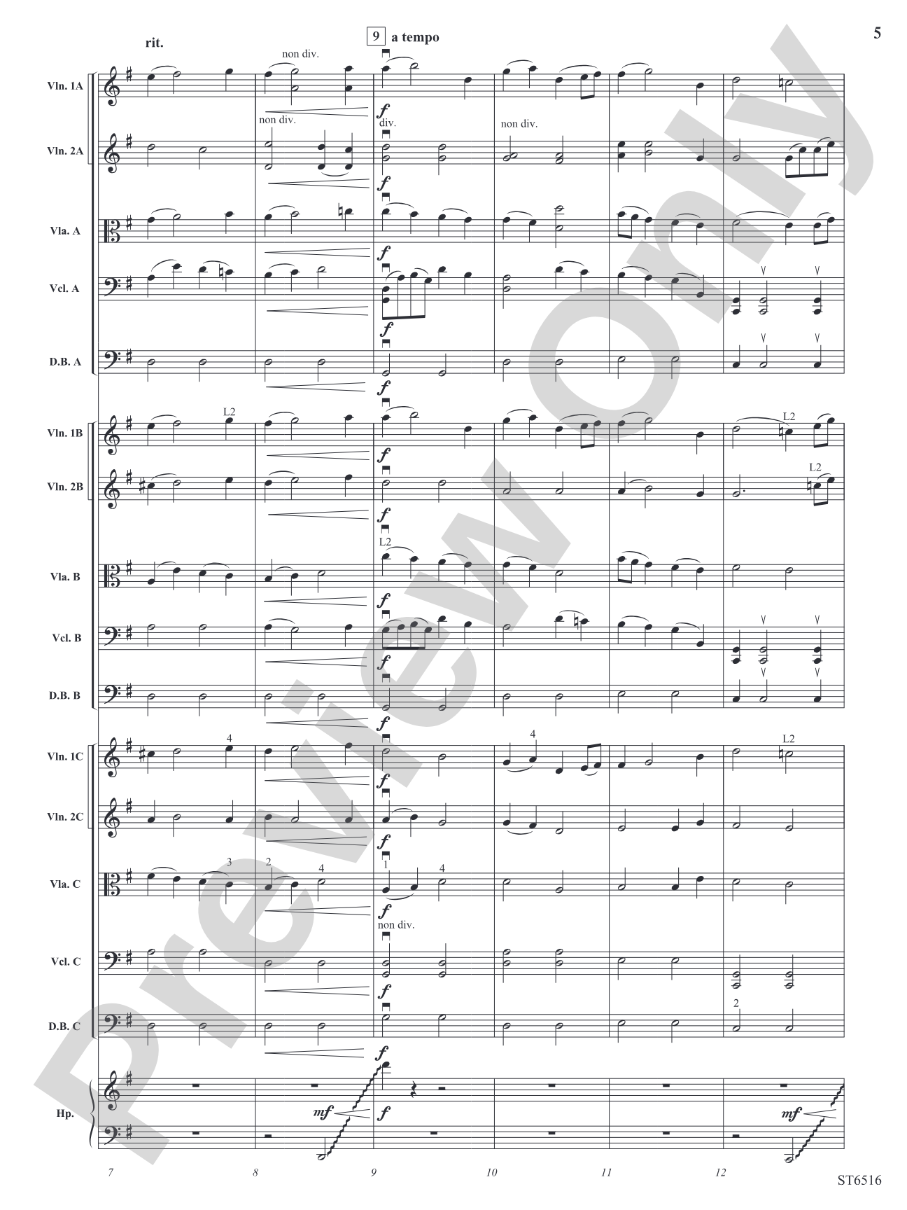 Greater Than...: String Orchestra Conductor Score & Parts