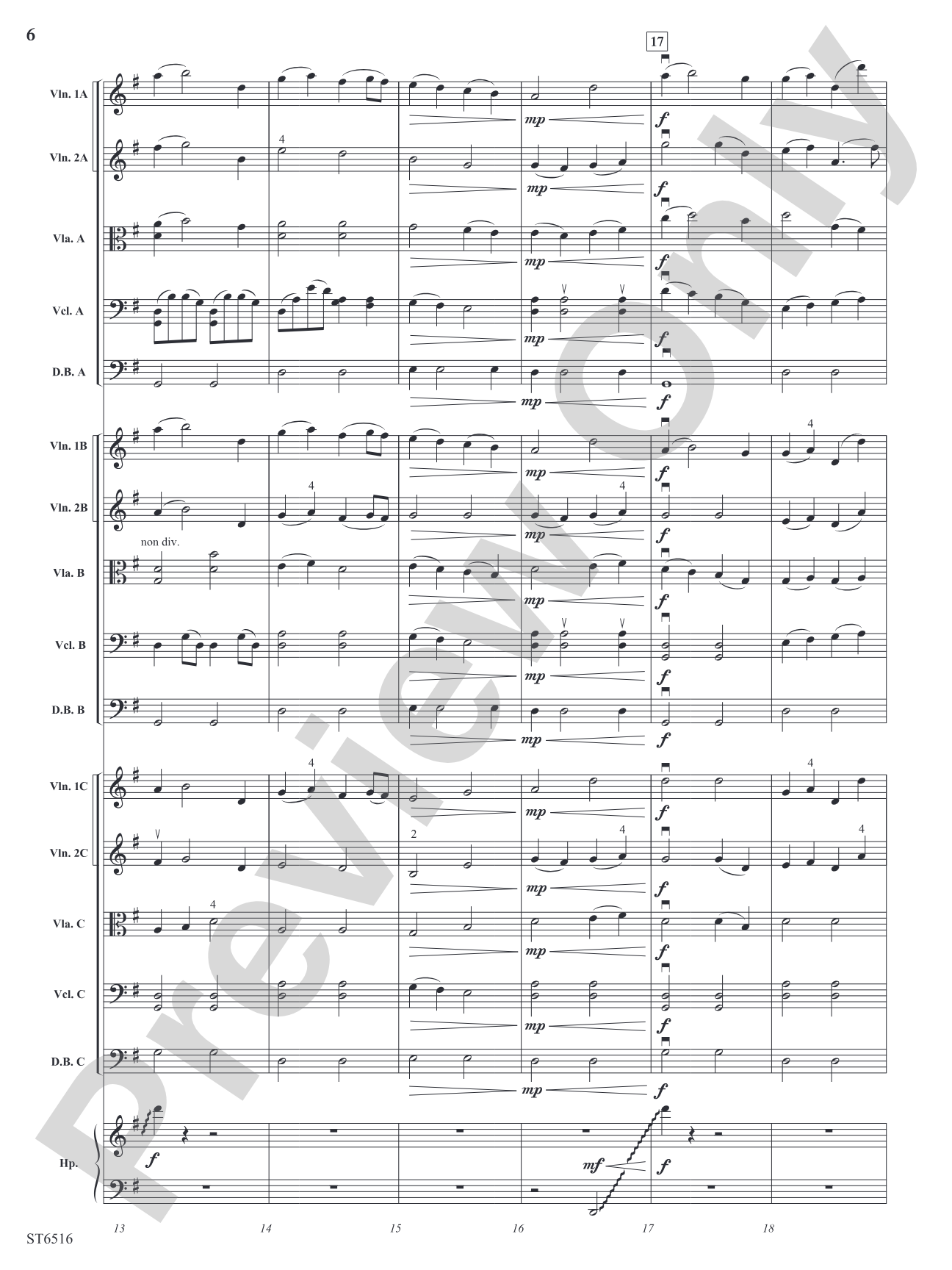 Greater Than...: String Orchestra Conductor Score & Parts